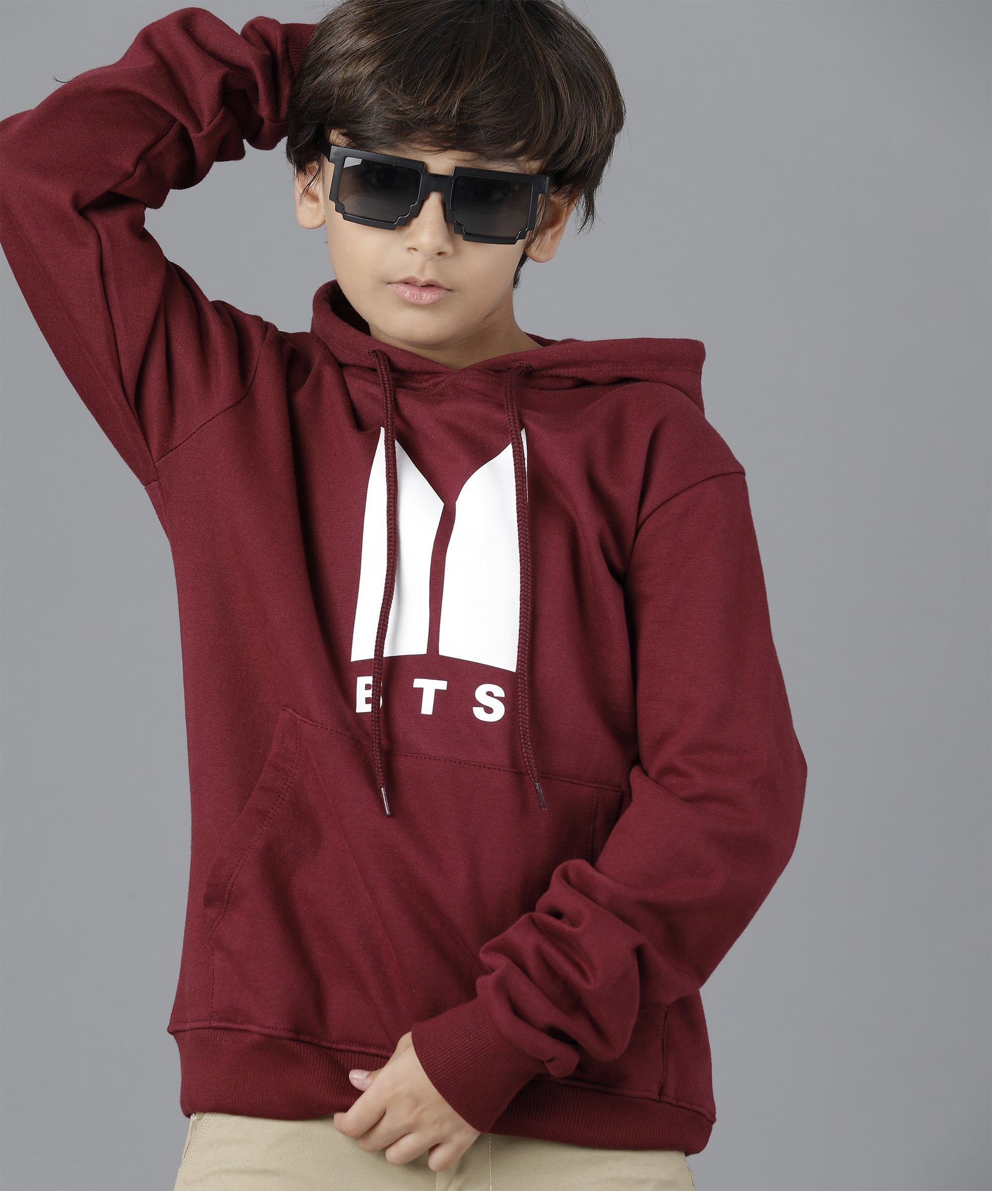 Boys BTS Hoodie | Brown