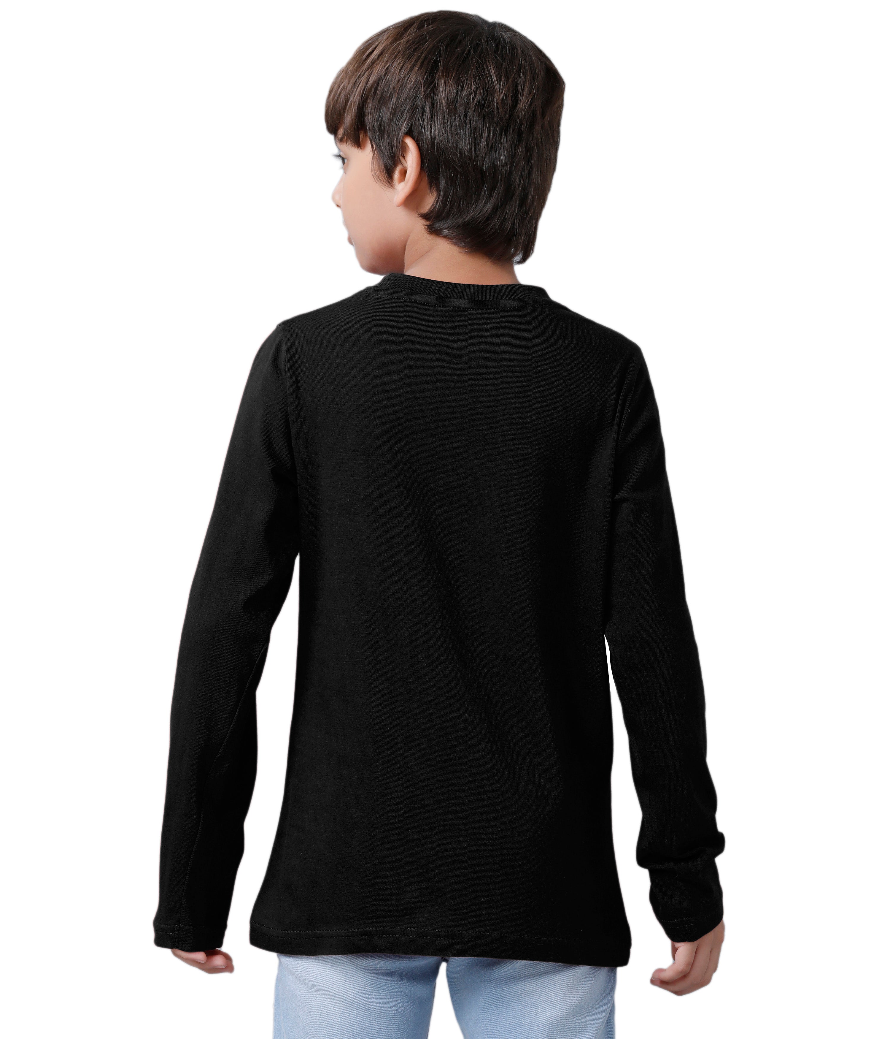 Cotton Printed T-Shirts for Boys Multicolor T-Shirts for Kids C7 (Pack of 3)