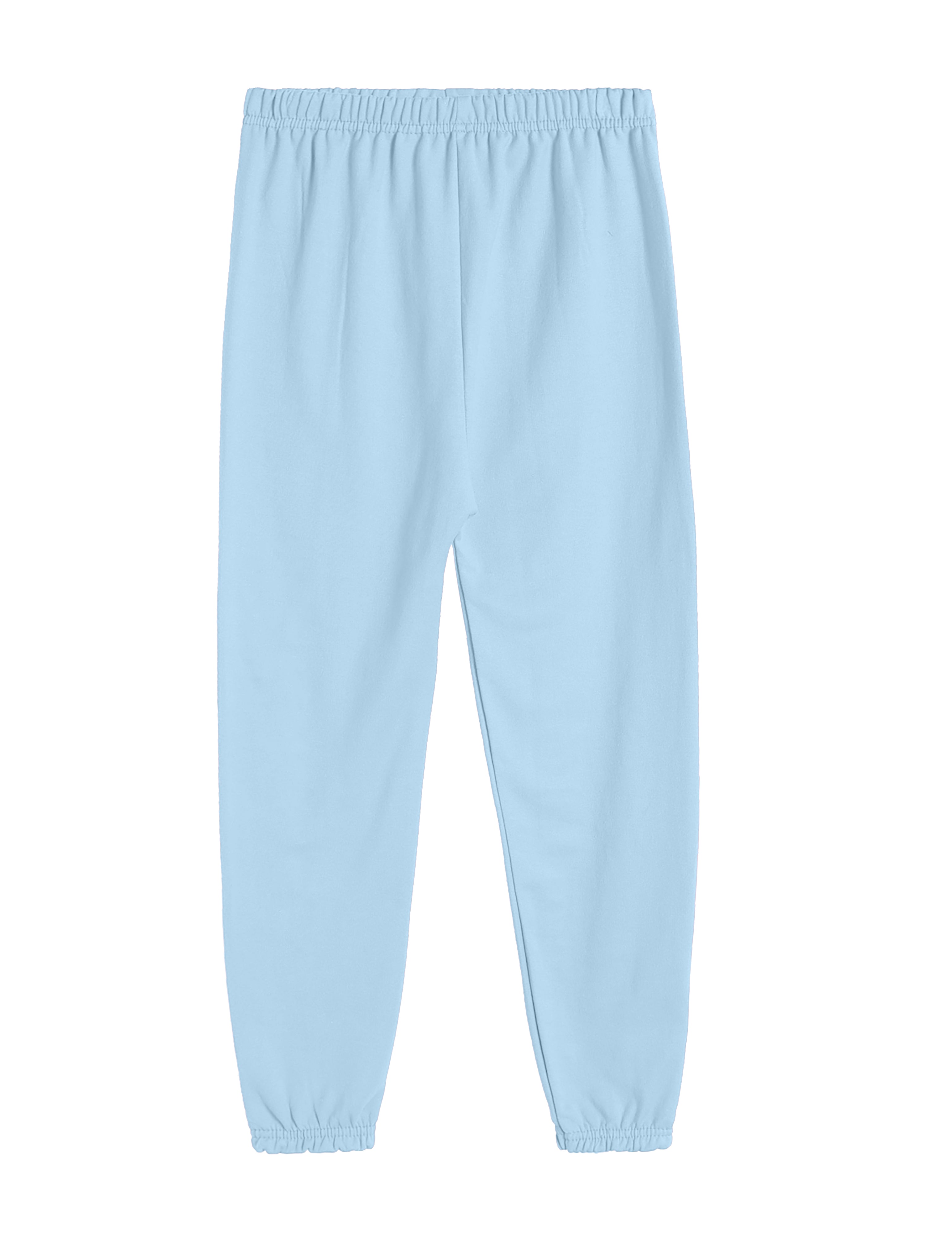 Girls printed Joggers | Sky Blue