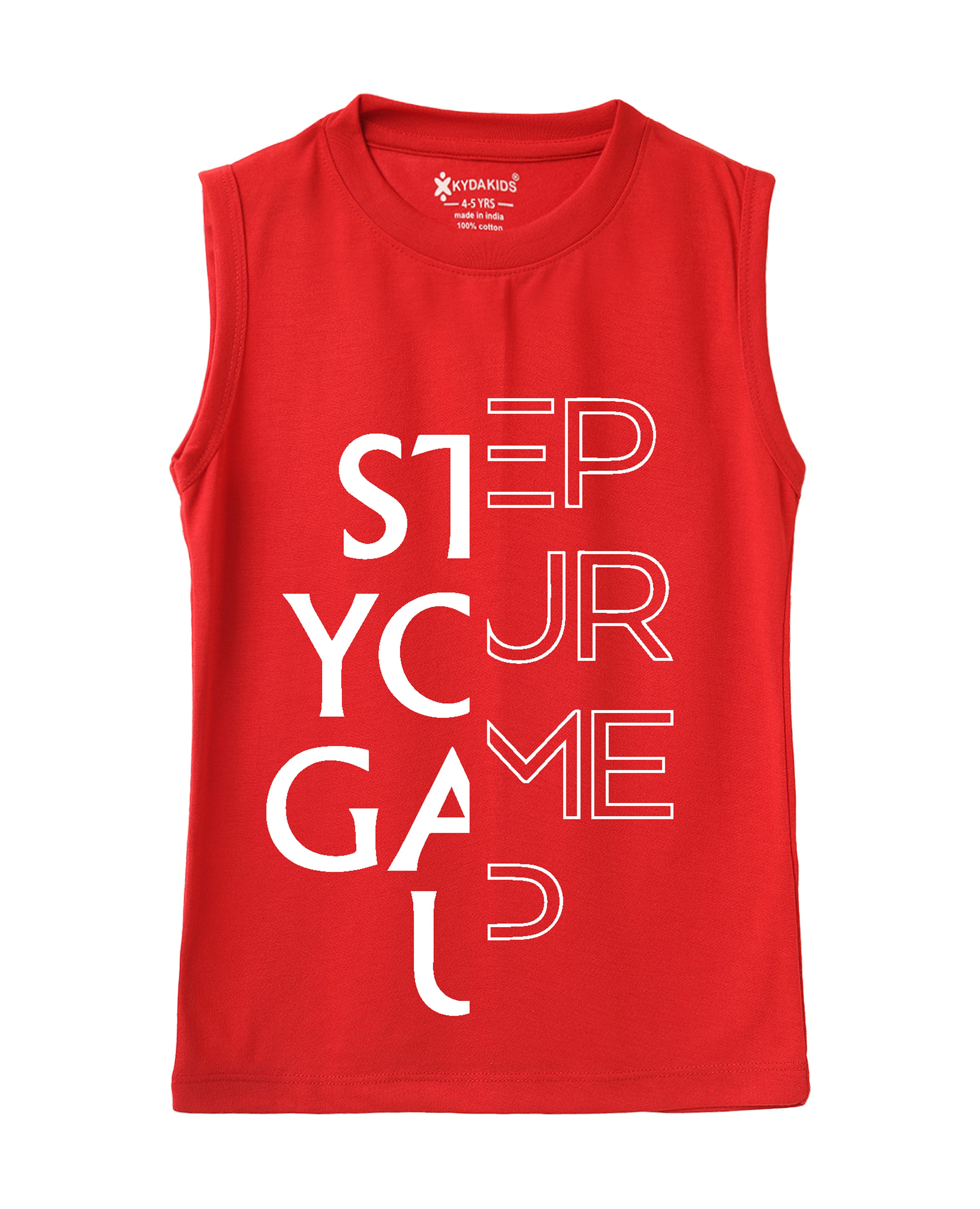 Premium Cotton Printed Vests for Boys | Regular Fit | Pack of 5
