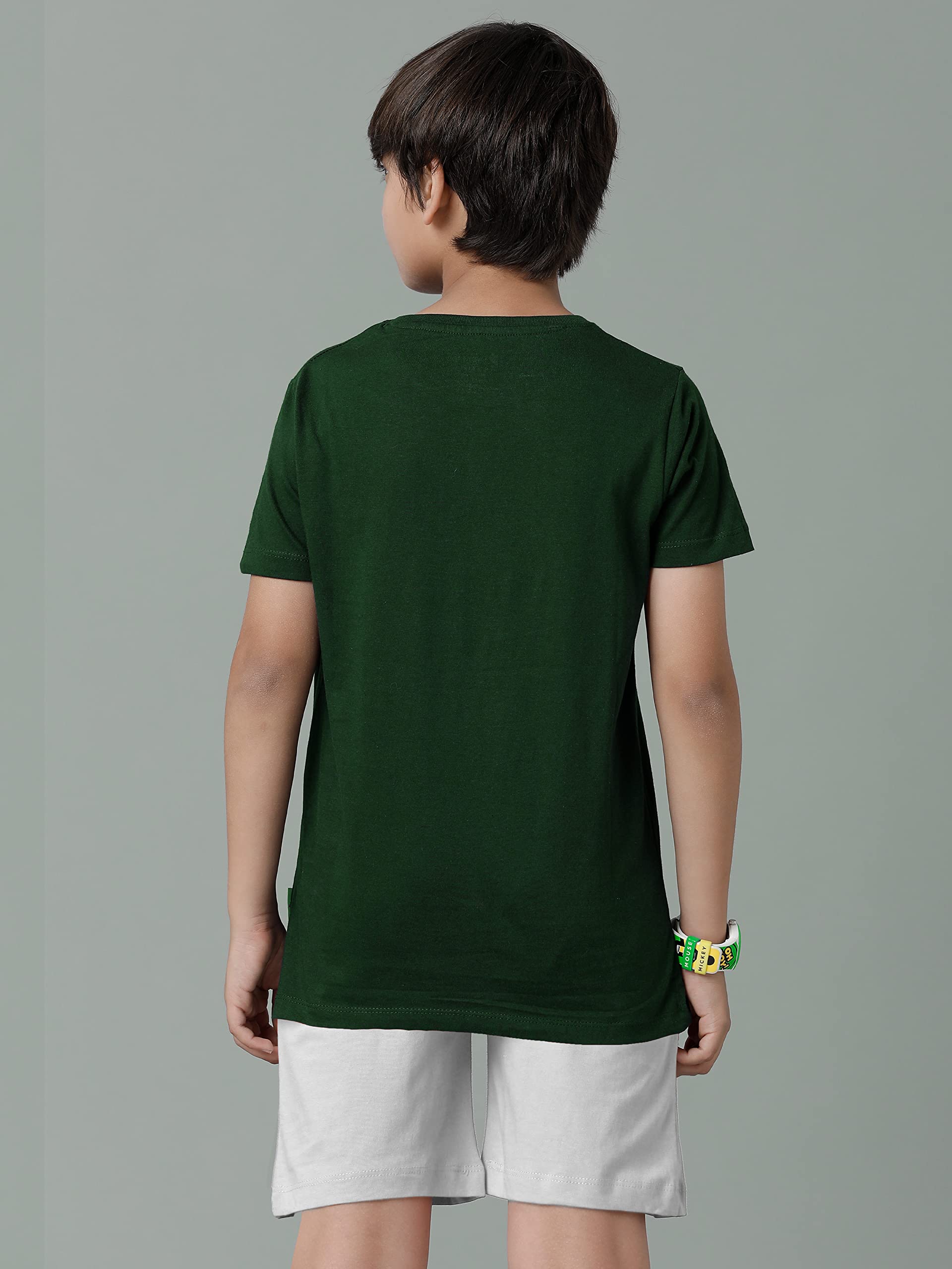 Boys Cotton Printed Half Sleeve T-Shirts Regular Fit (Pack of 3)