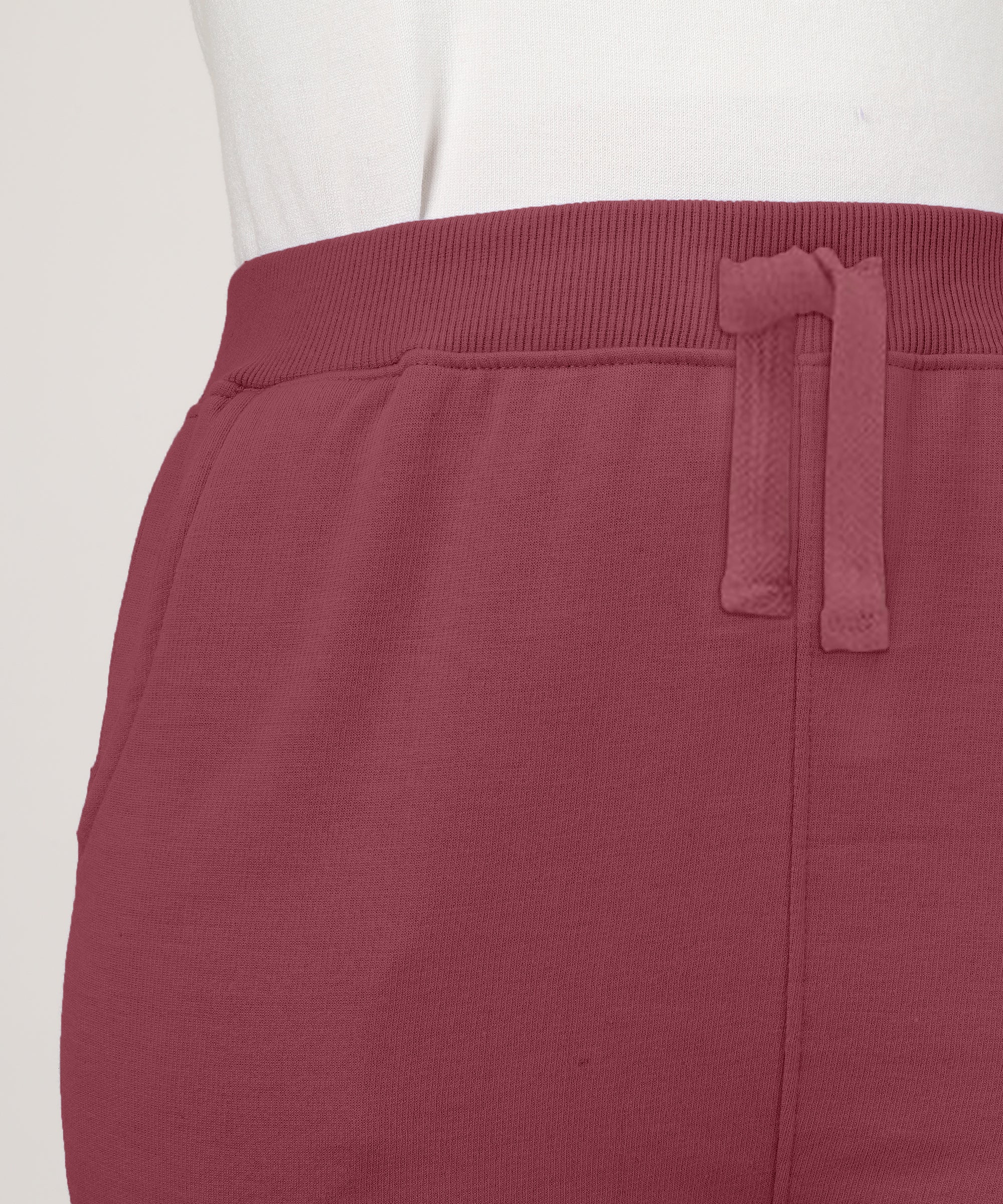 Girls Printed Premium Trouser | Blush Red