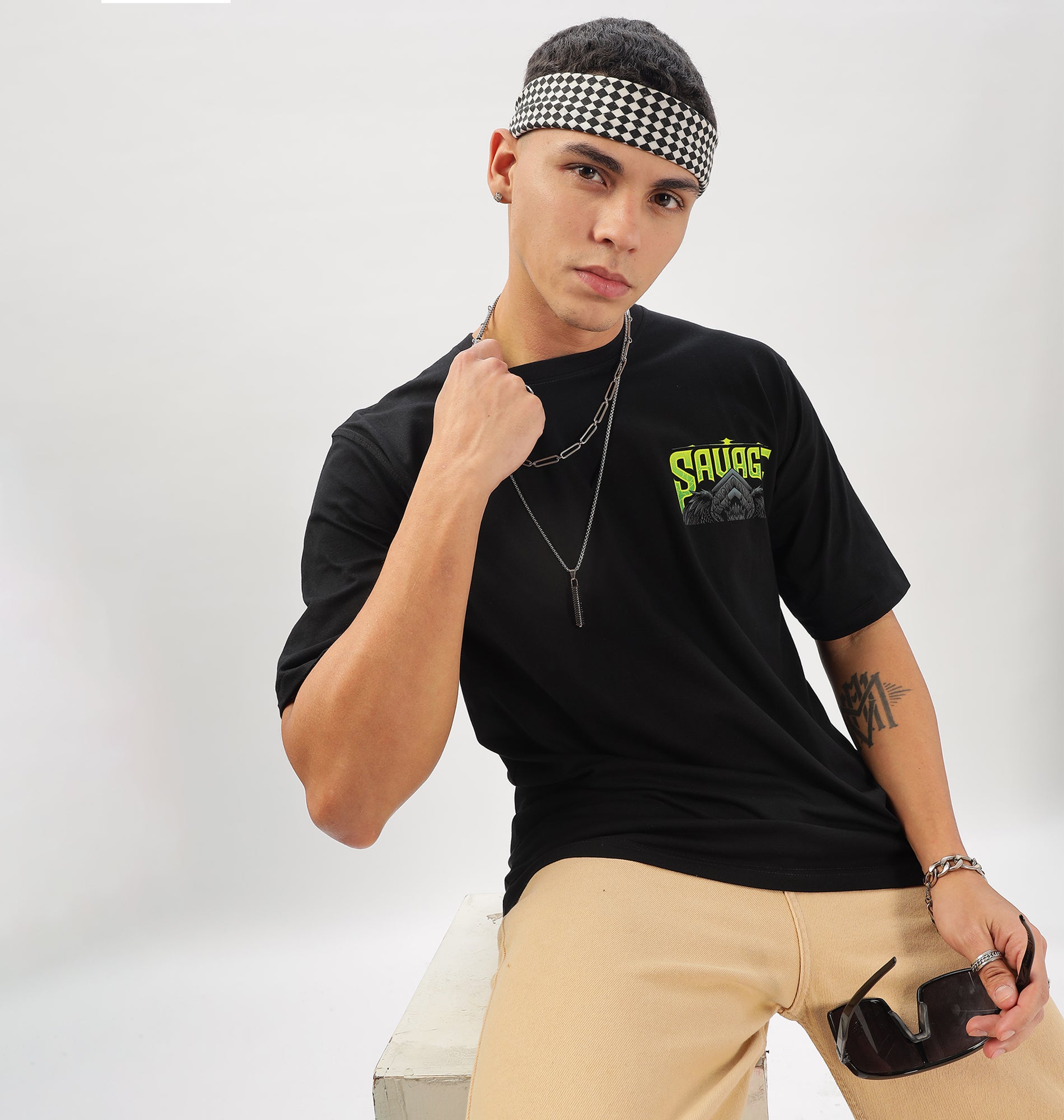 SAVAGE | Men's Oversized T-shirt