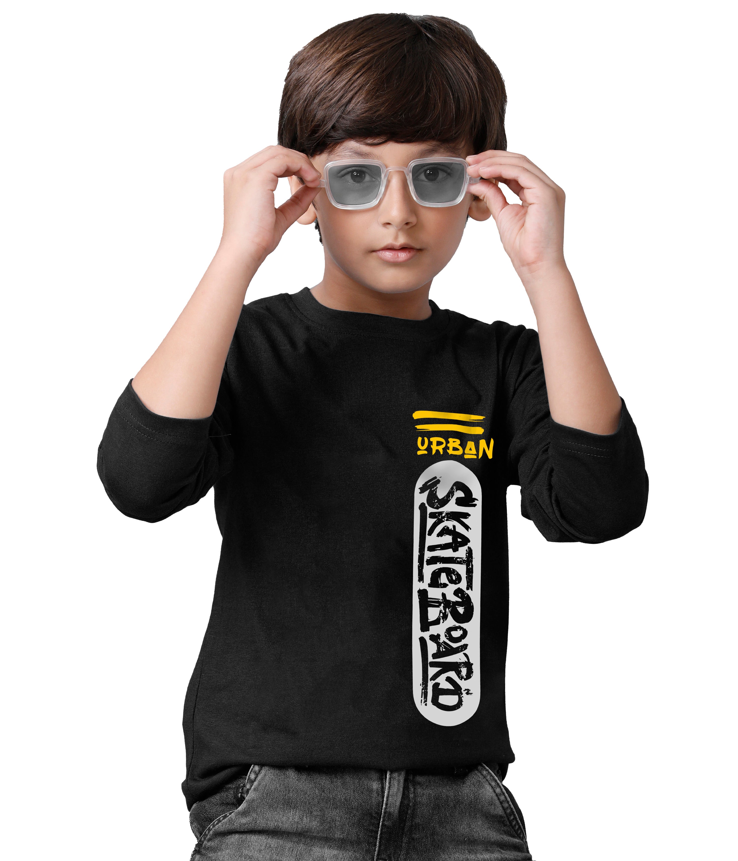 Cotton Printed T-Shirts for Boys Multicolor T-Shirts for Kids C7 (Pack of 3)