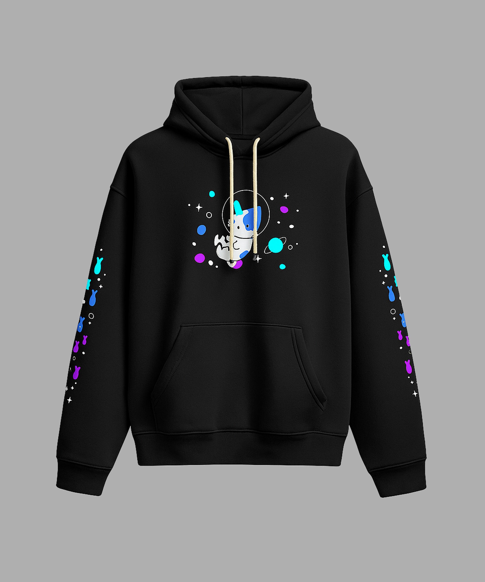 Girls Premium Printed Hoodie