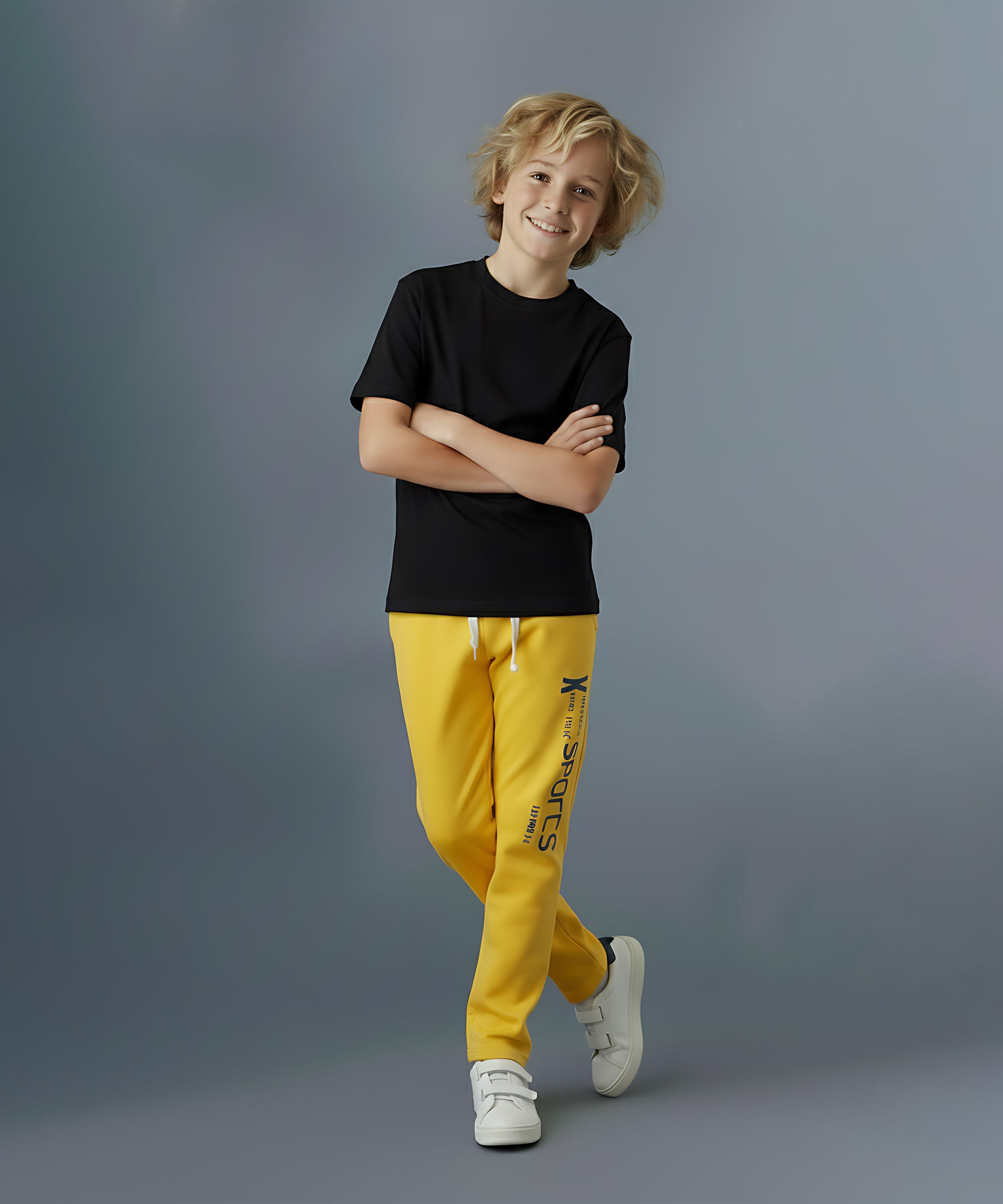 Boys Cotton Printed Track Pants | Pack of 3