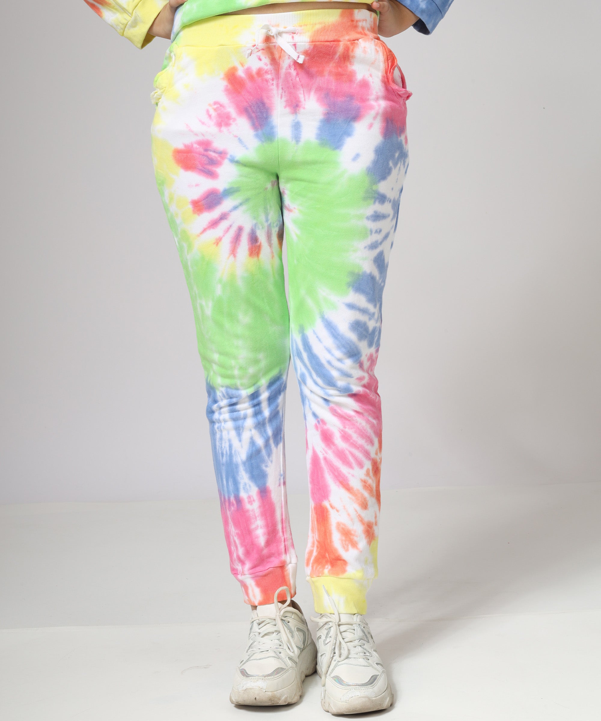 GIrls Tie & Die Pant | Multi Colour