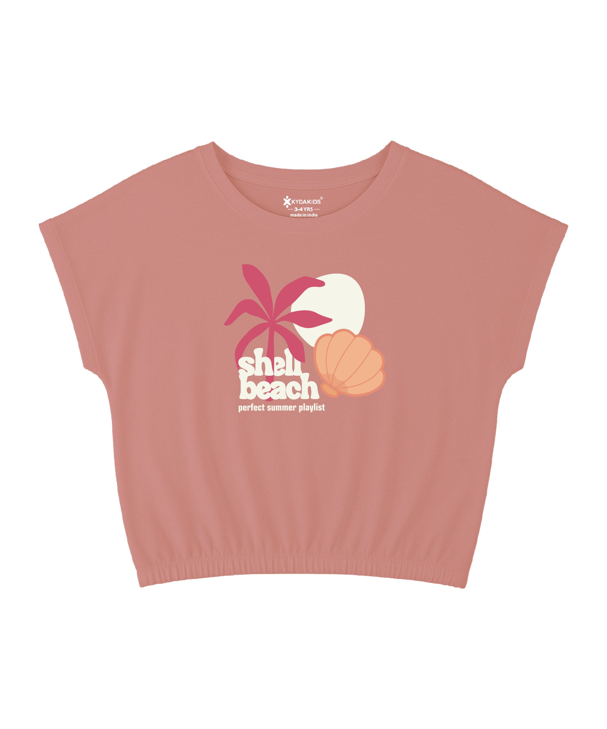 Girls Printed Half Sleeve T-Shirt |  Regular Fit - Pack of 3