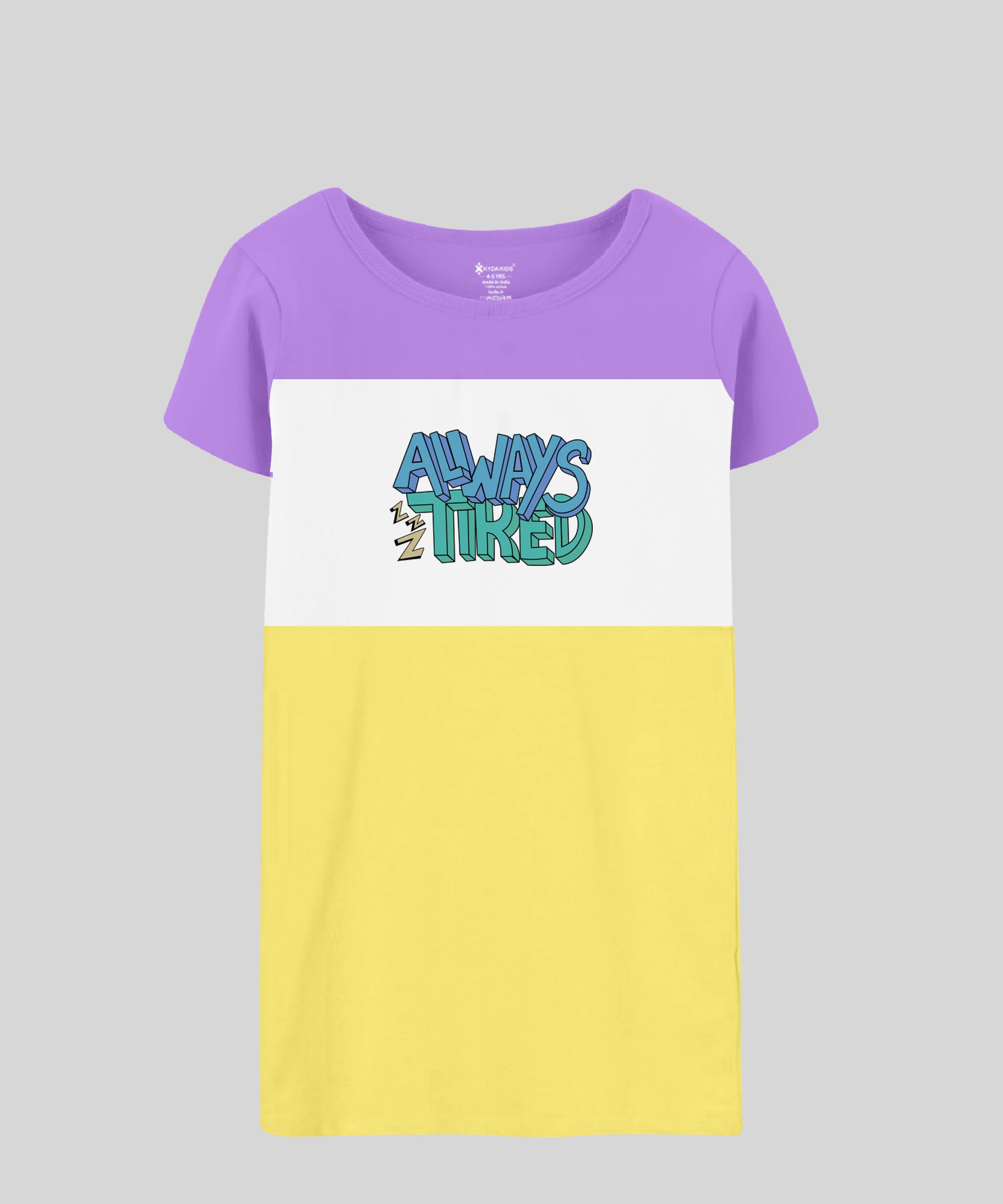 Long Top| Colour Block Theme