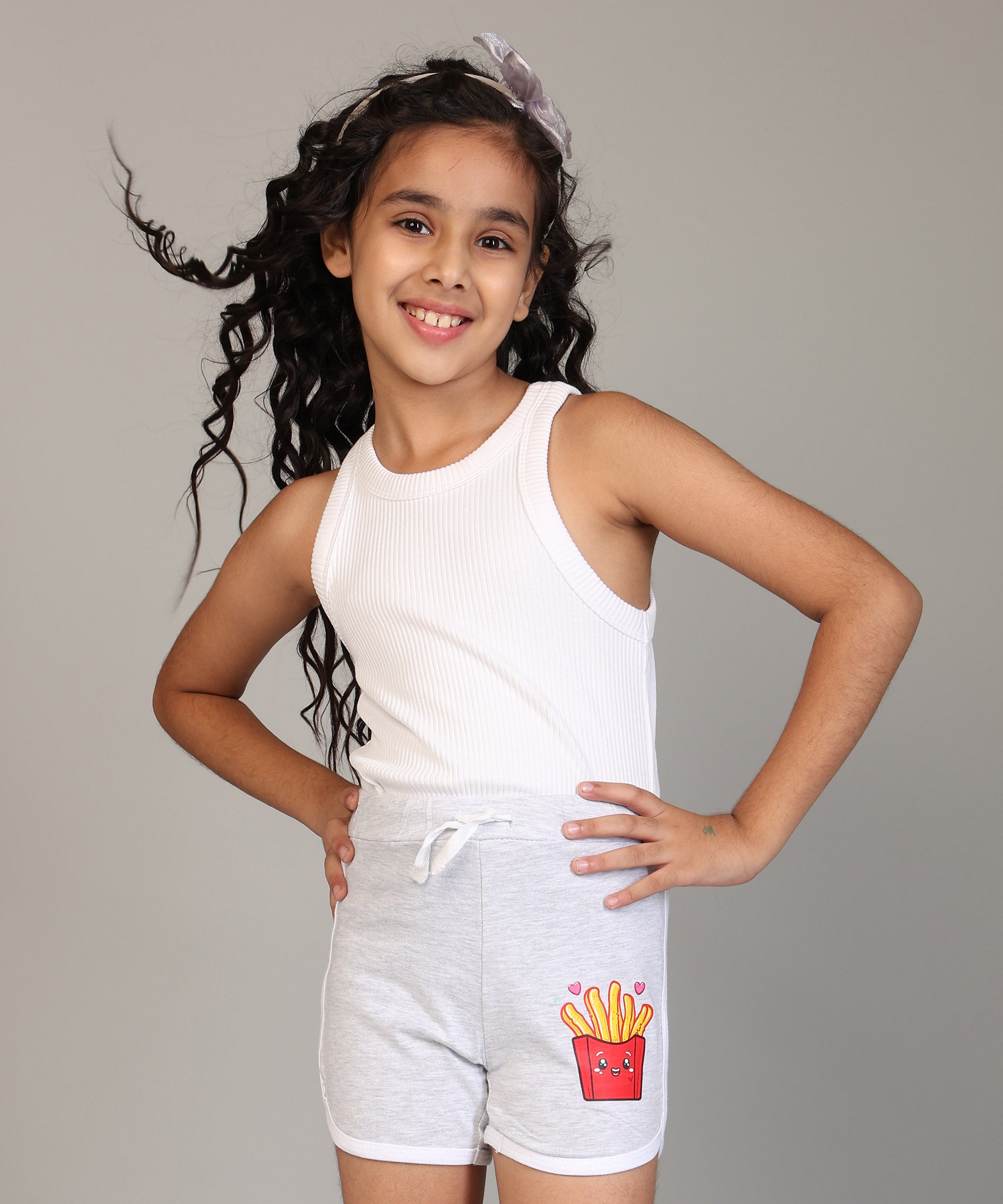 Girls Premium Printed Shorts (Pack of 3)