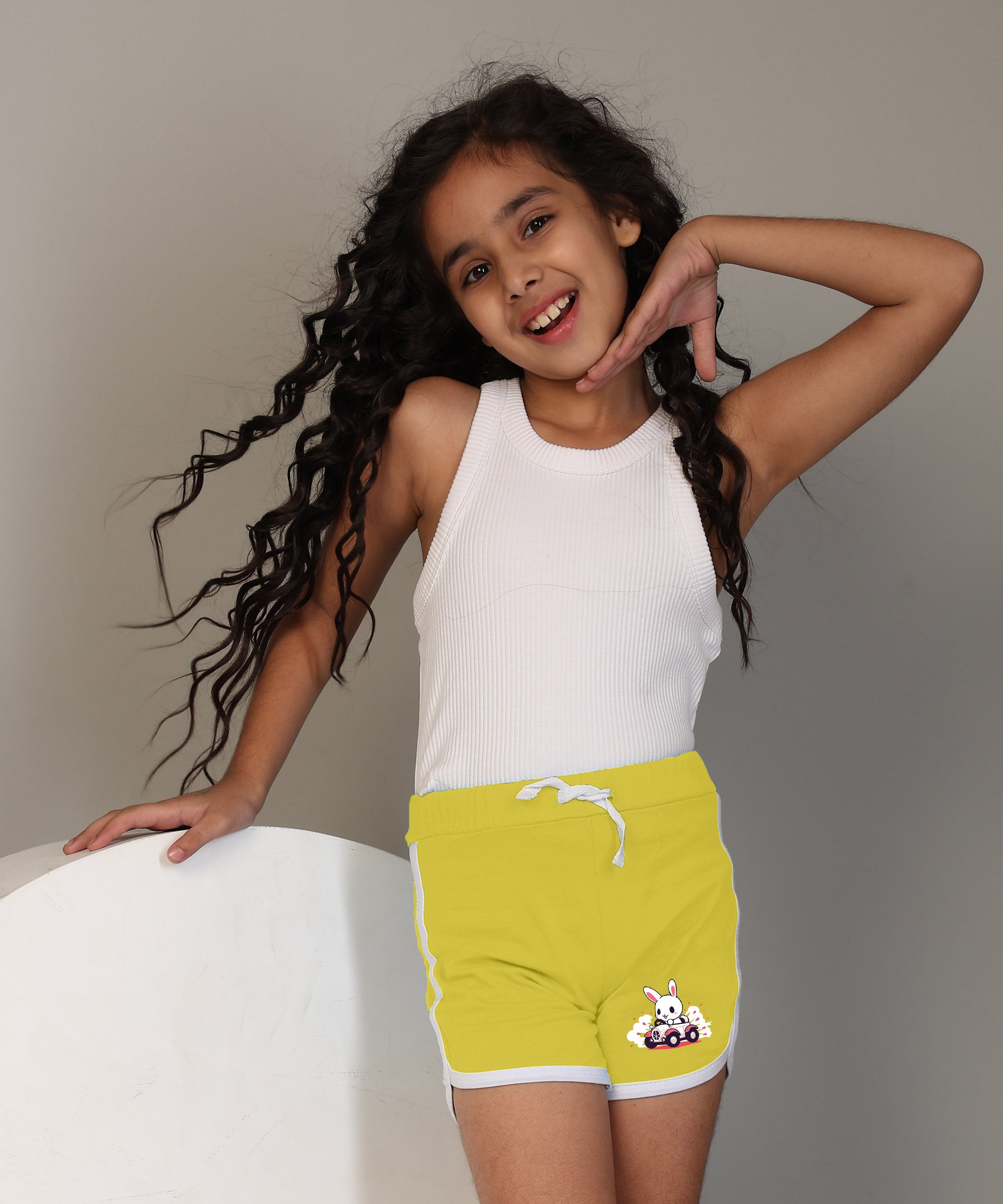 Girls Premium Printed Shorts (Pack of 3)