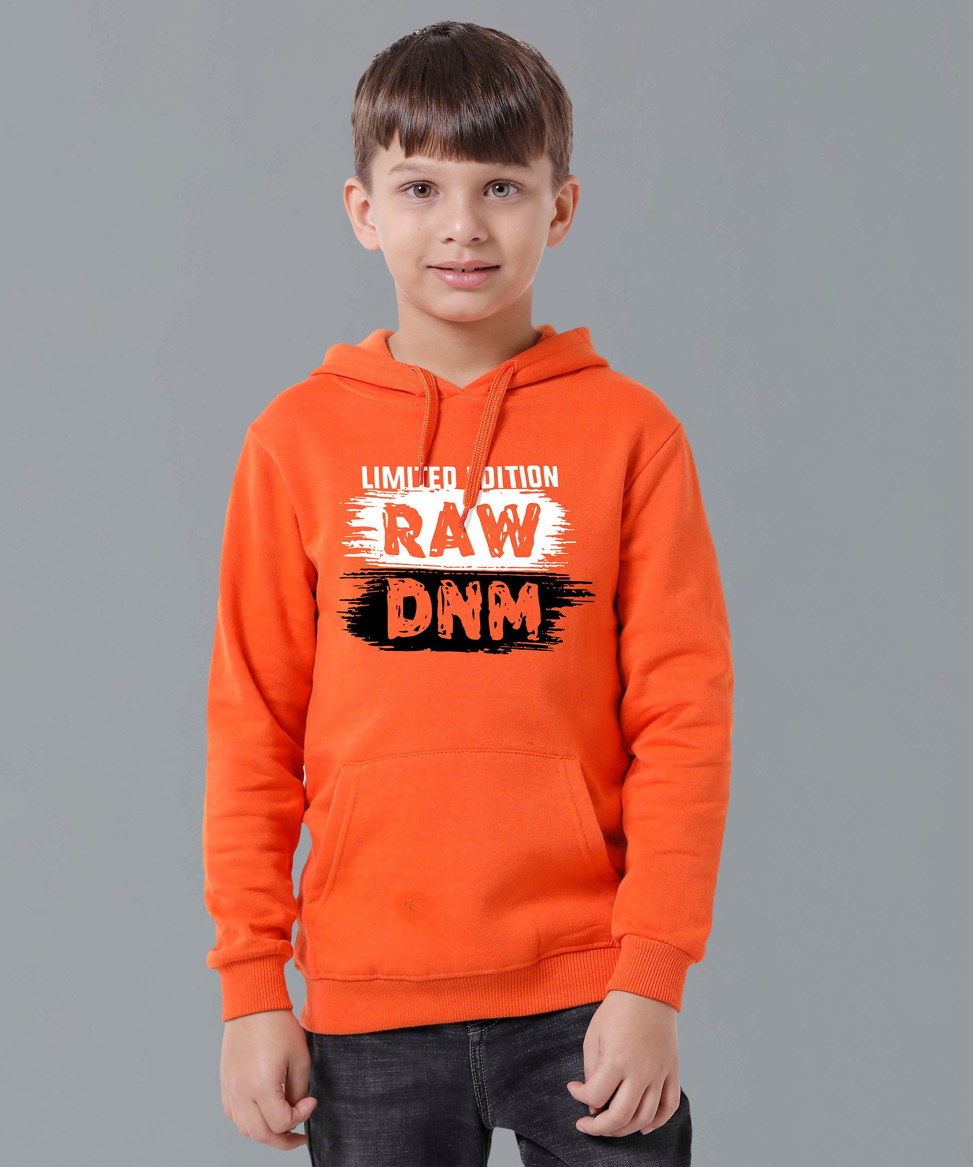 Boys Full-Sleeve Printed Hoodie