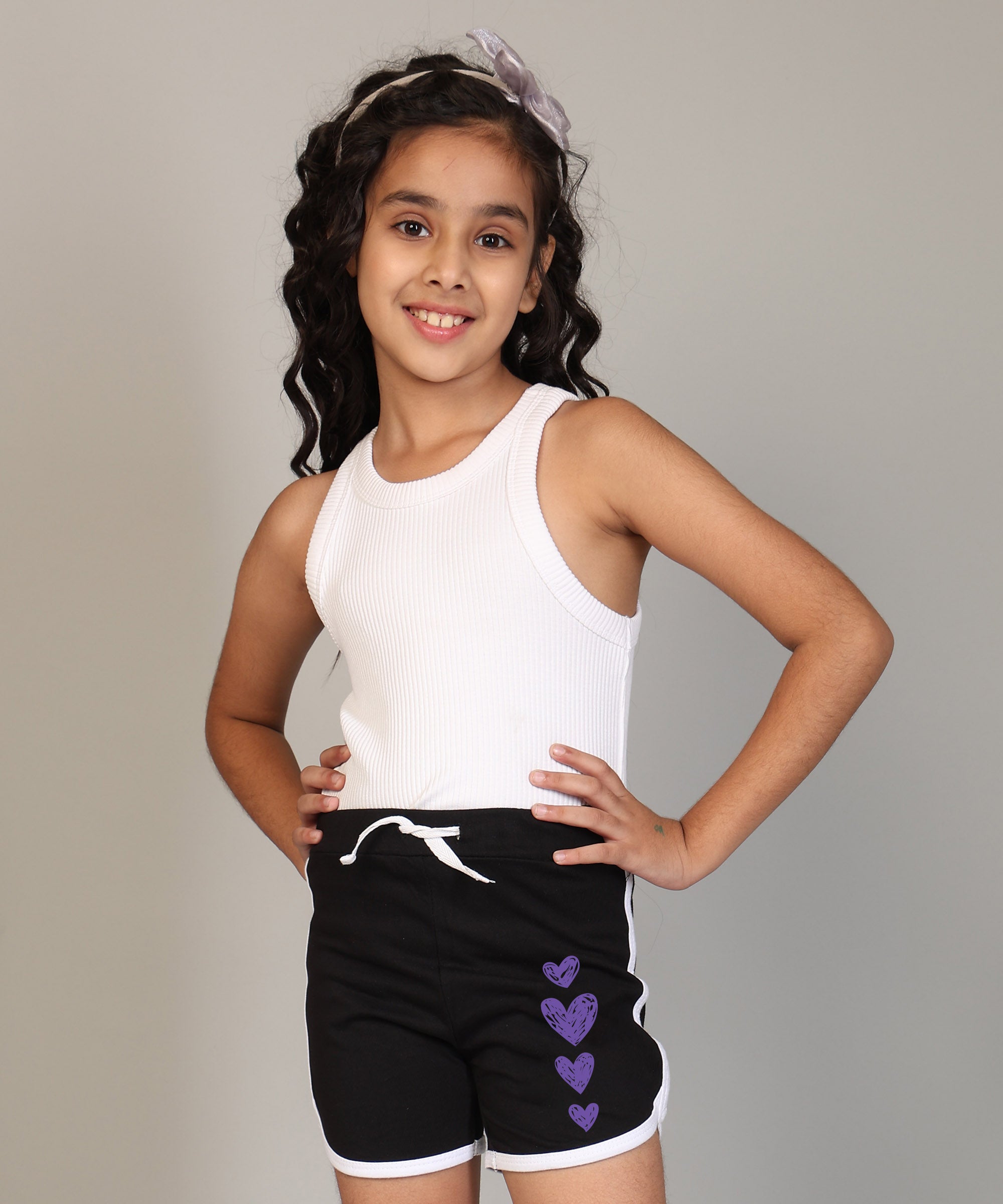 Girls Premium Printed Shorts (Pack of 3)