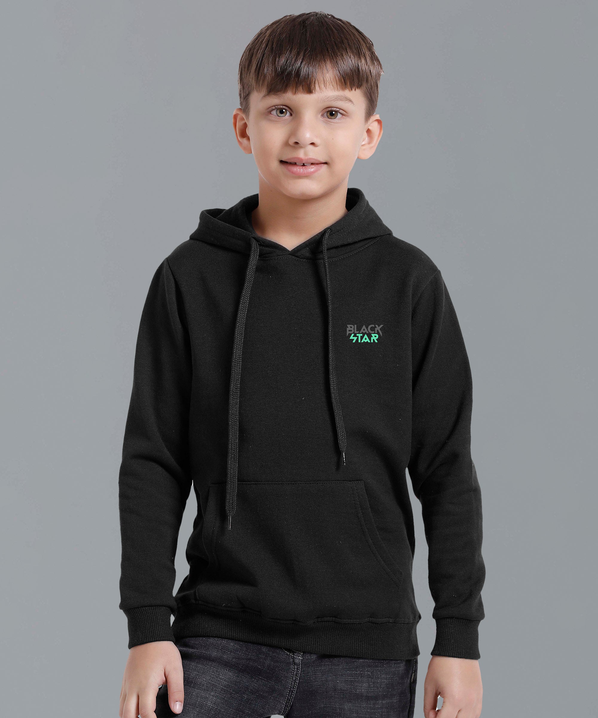 Boys Full-Sleeve Printed Hoodie