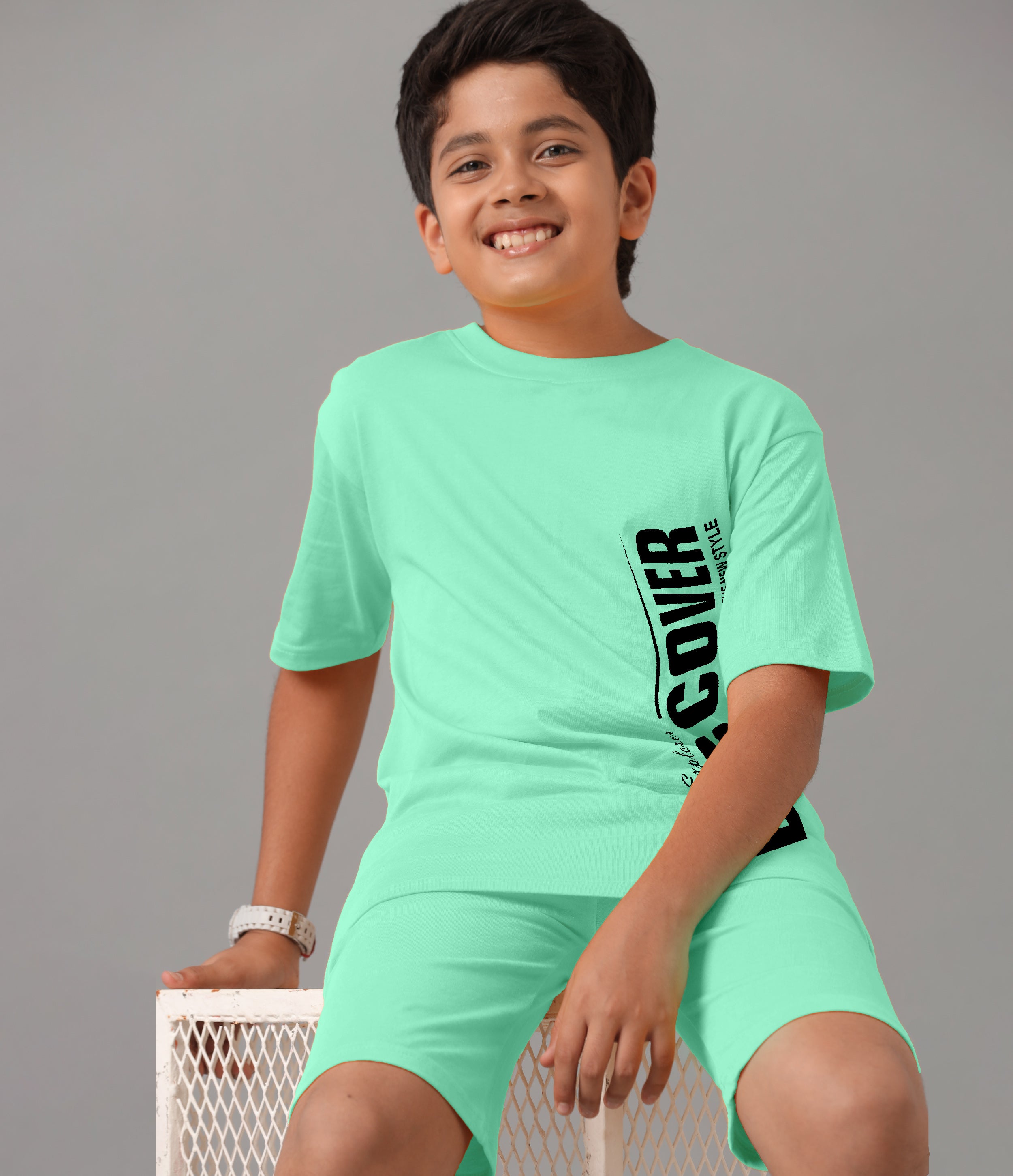 Relaxed Fit Boys Co-ords | Mint