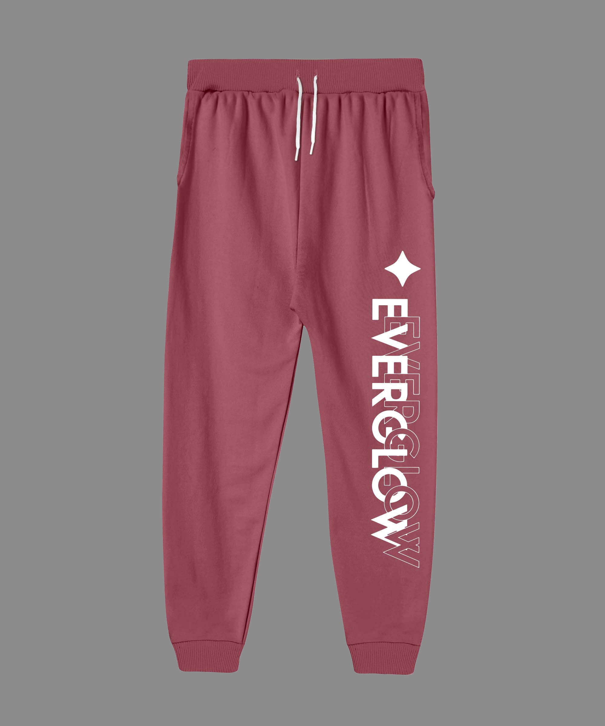 Girls Printed Premium Trouser | Blush Red