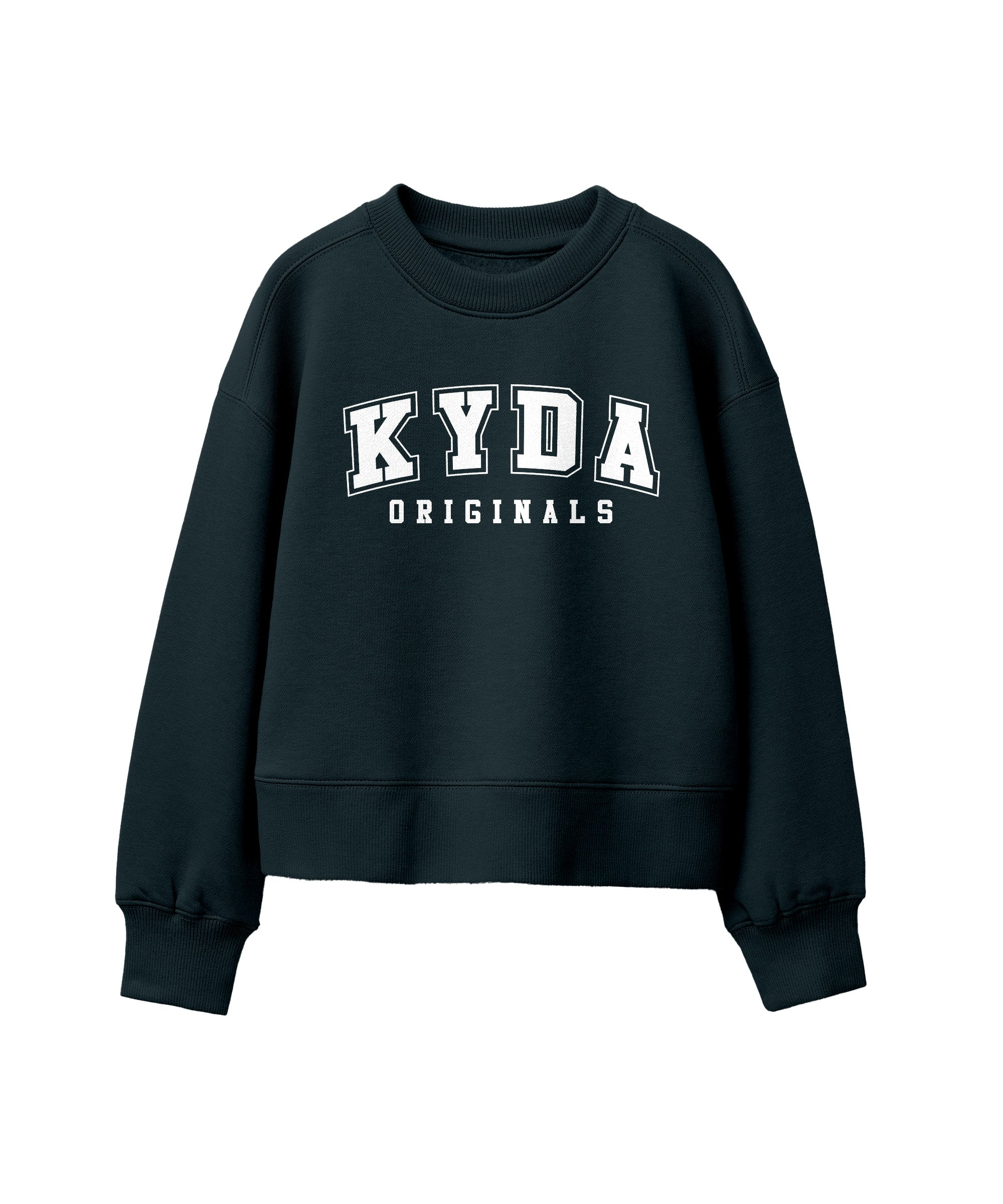 Premium Printed Cotton Solid Sweatshirt