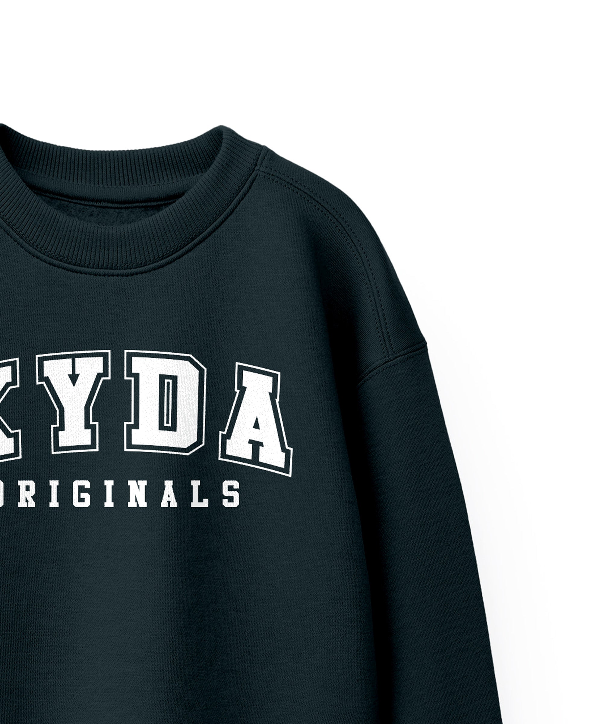 Premium Printed Cotton Solid Sweatshirt
