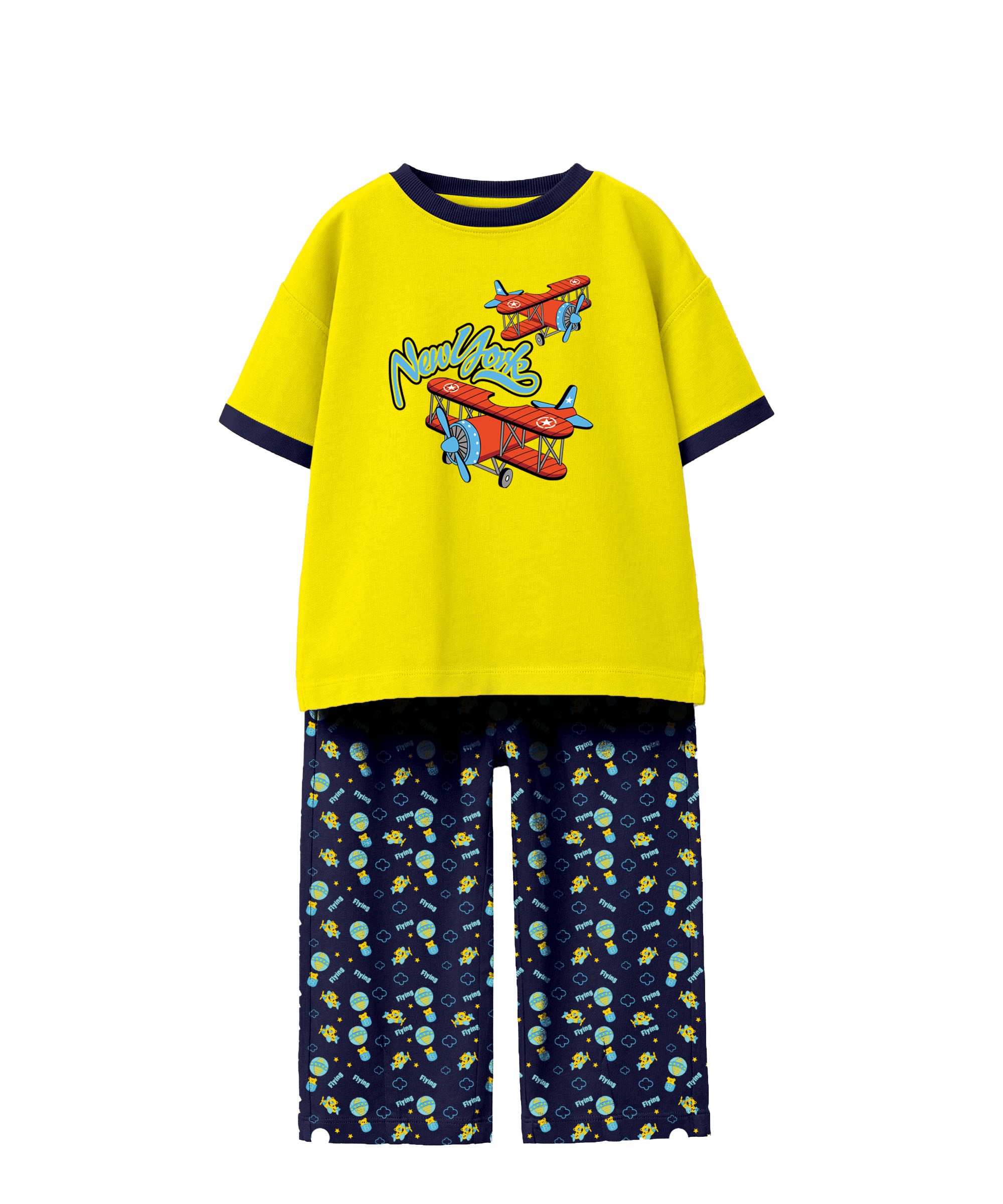 Boys Premium Printed Cotton Co-Ord Set