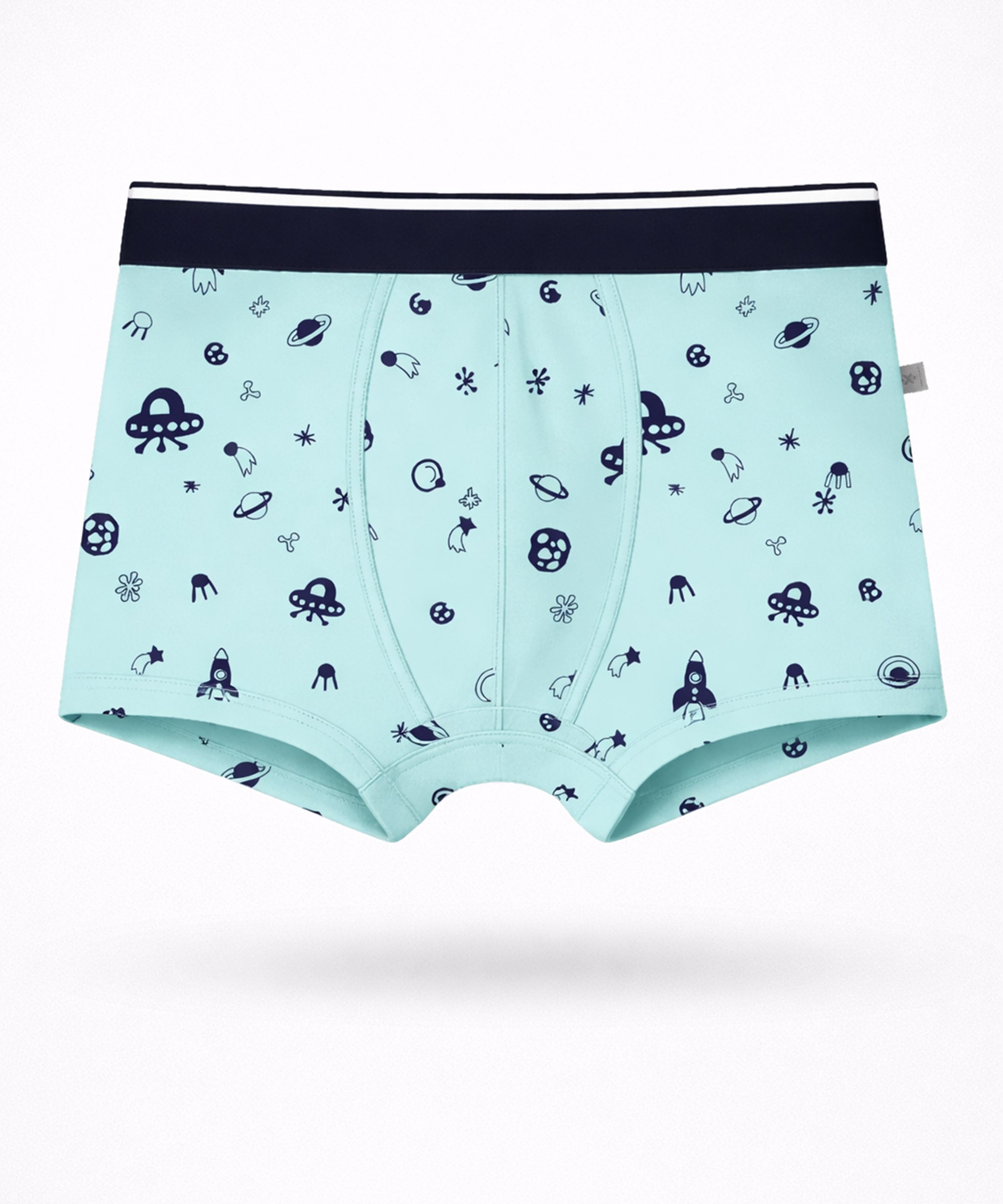 Boys Supersoft Cotton Blend Printed Trunks | Pack of 3