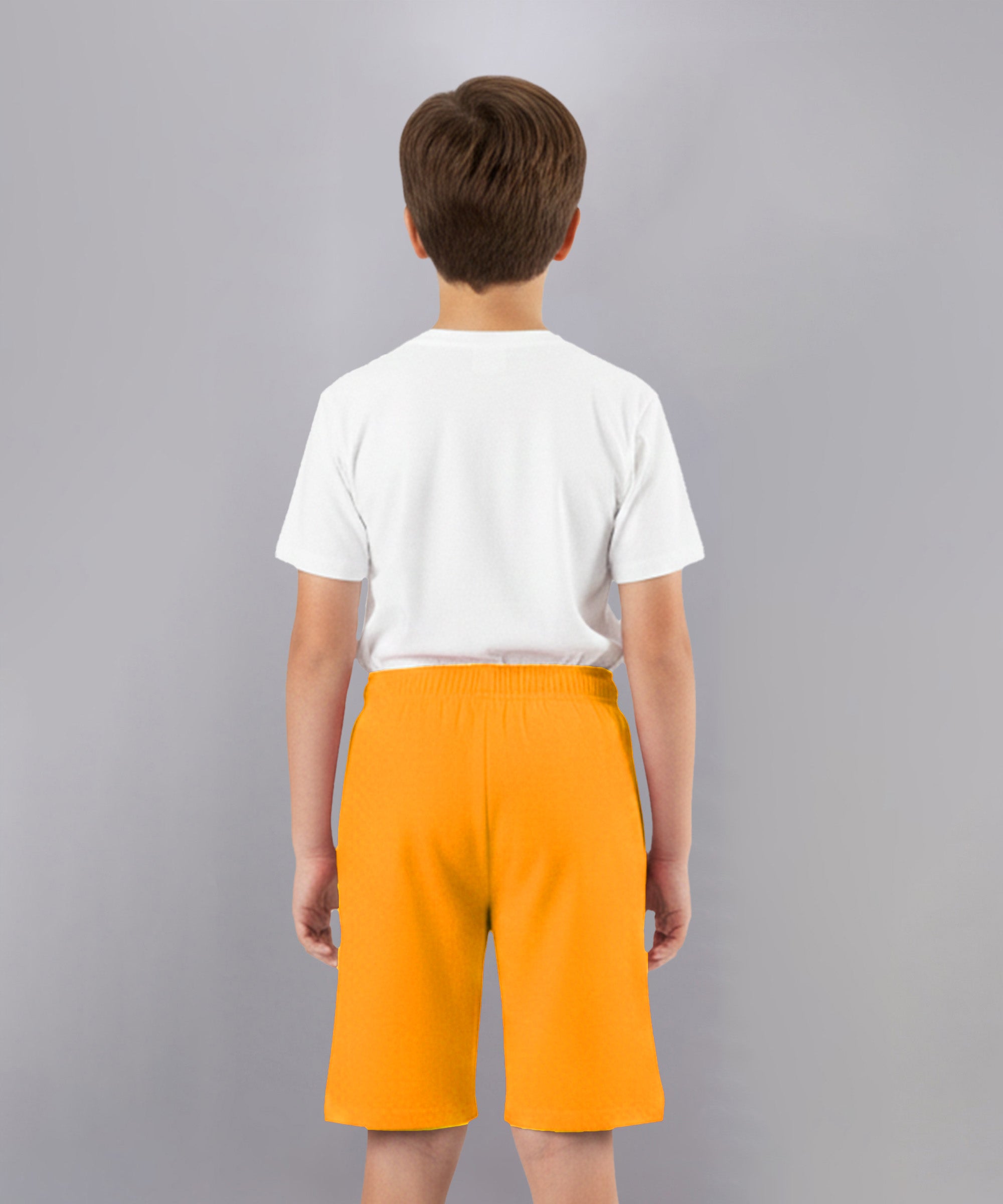 Boys Cotton Printed Bermuda USSC Shorts