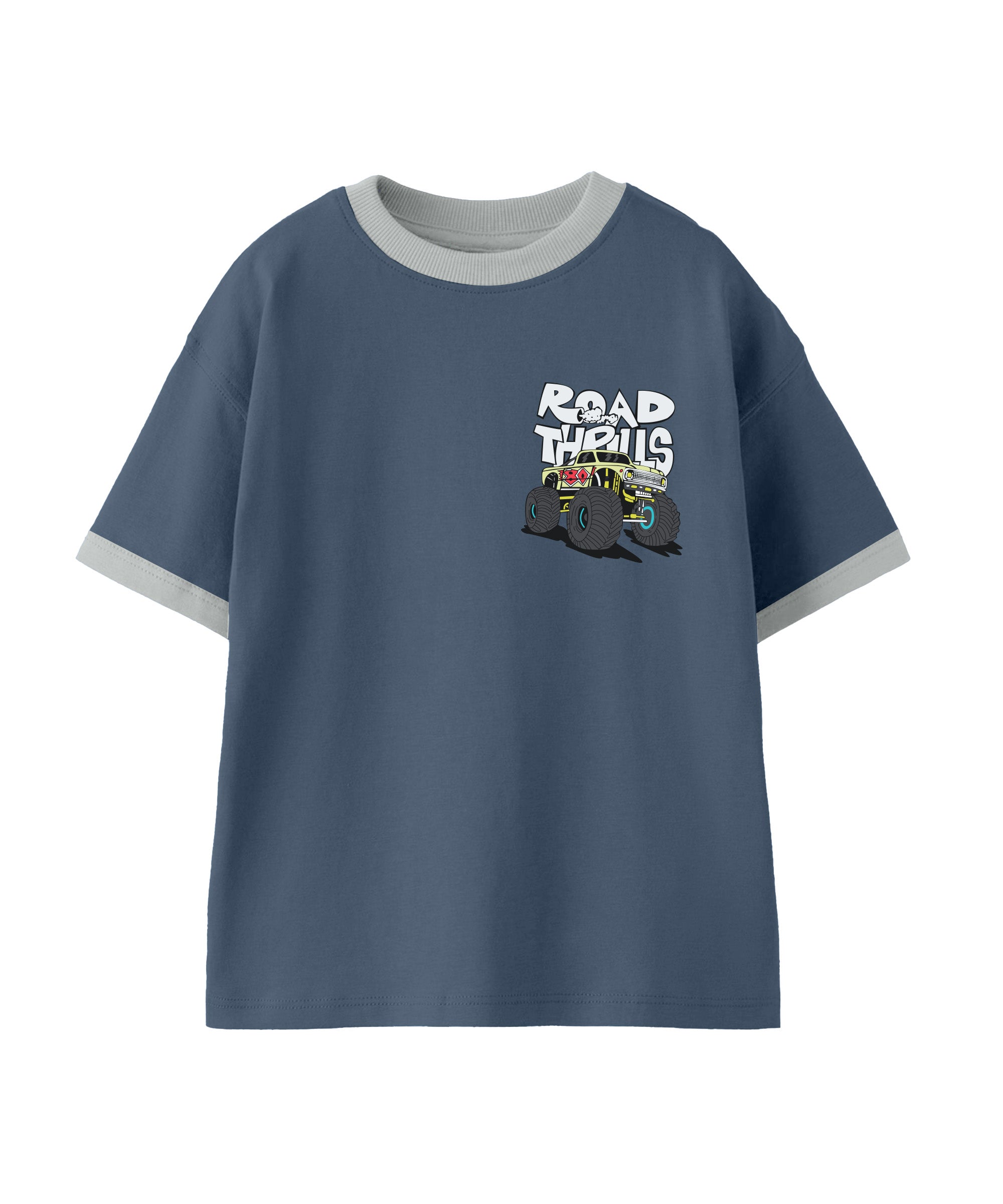 Boys Premium Cotton Co-Ord Set | Printed T-Shirt & Shorts