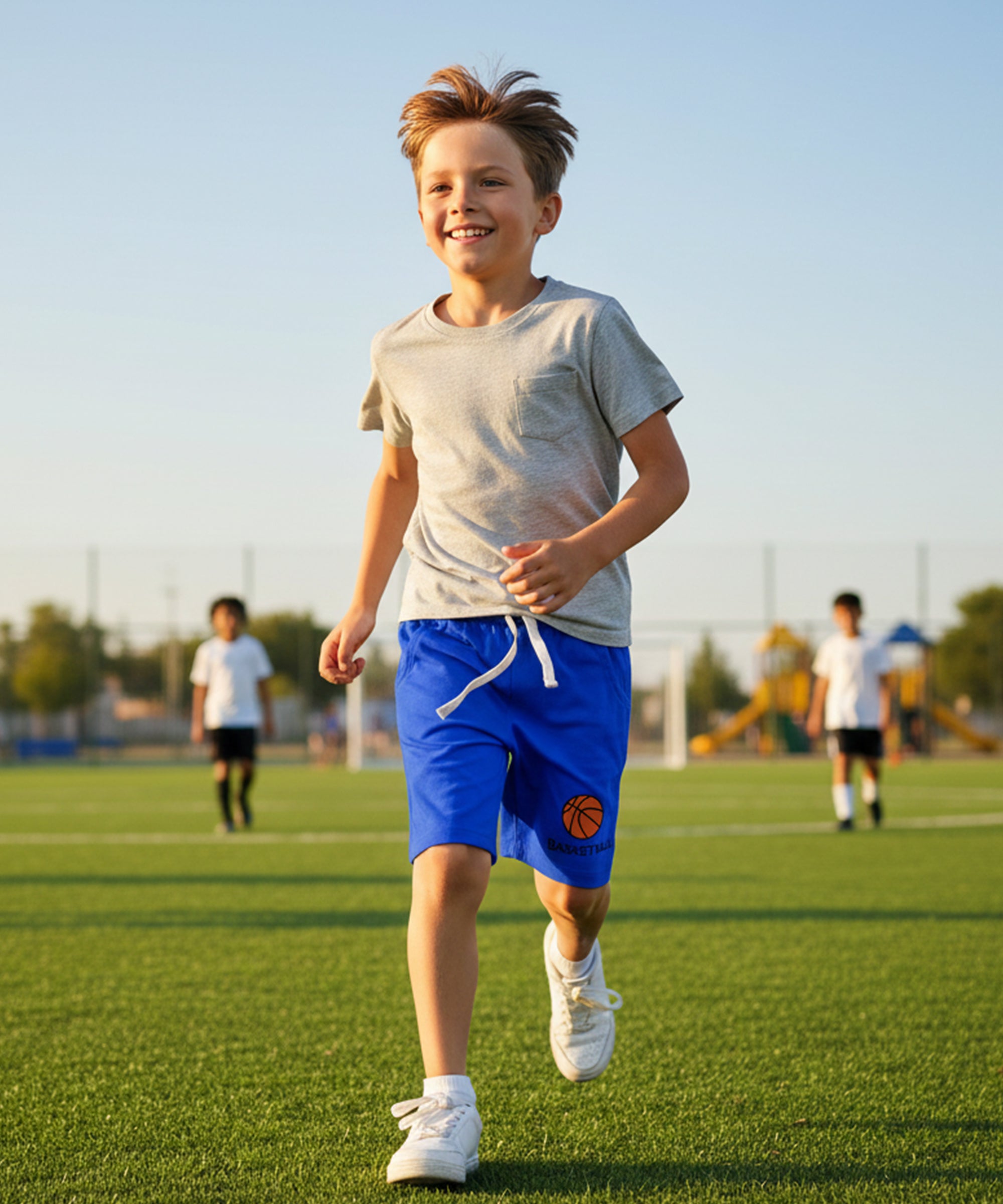 Kids Unisex Cotton Printed Shorts V1 (Pack of 3)