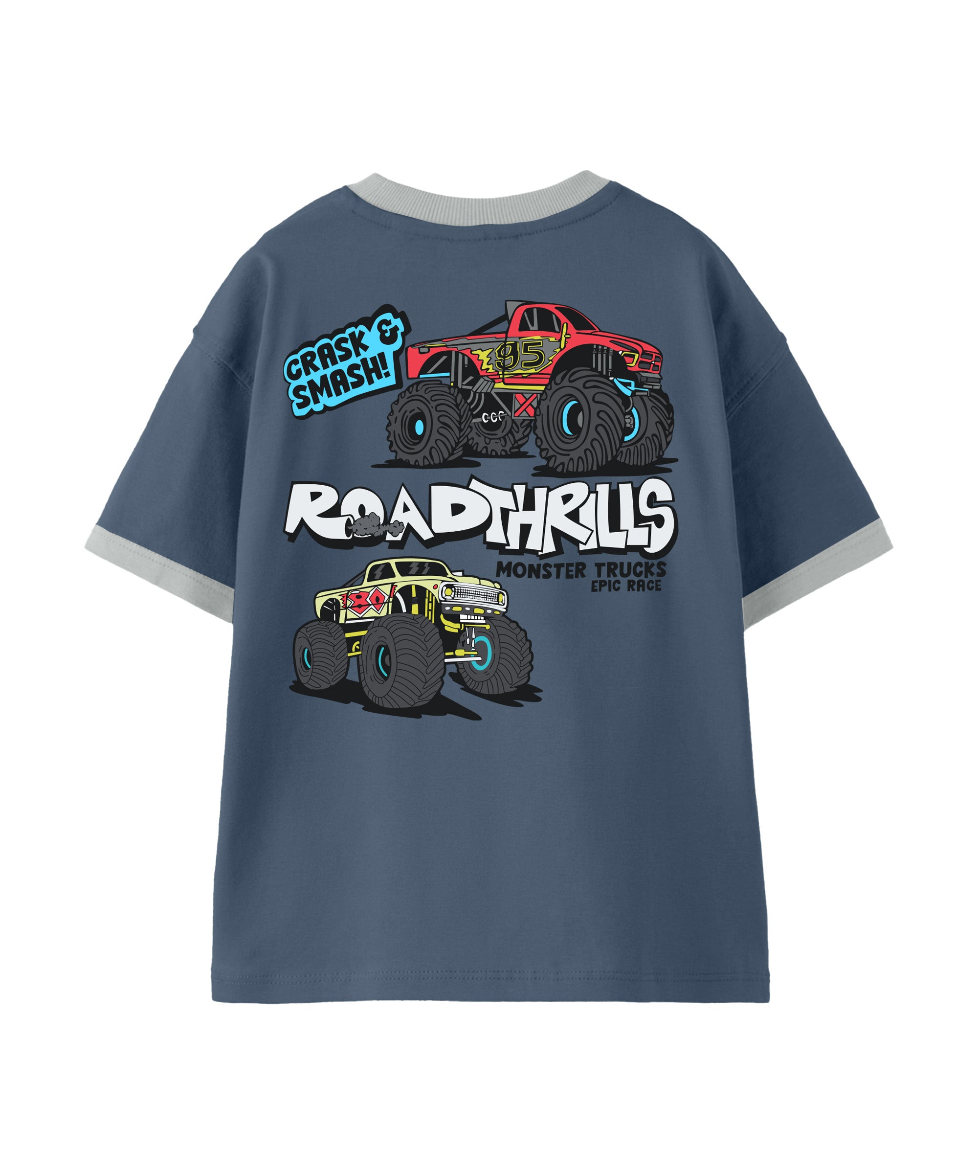 Boys Premium Cotton Co-Ord Set | Printed T-Shirt & Shorts