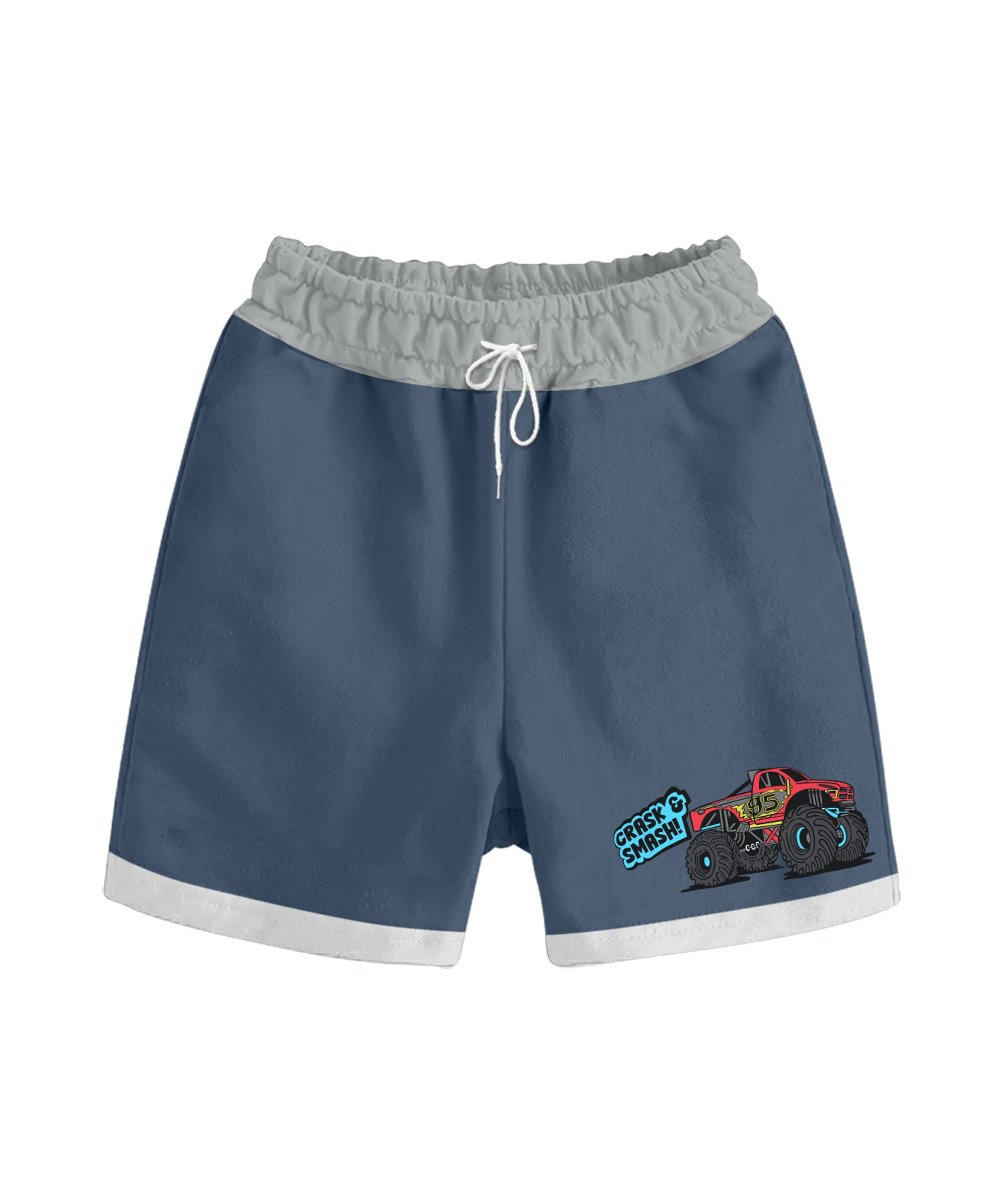 Boys Premium Cotton Co-Ord Set | Printed T-Shirt & Shorts