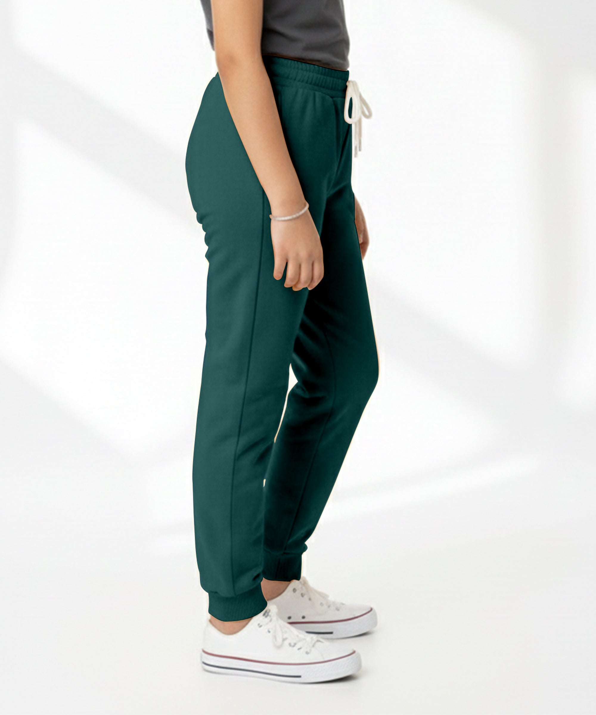 Girls Printed Track Pants | Stretchable Waist | Casual & Sports Wear | Pack of 1