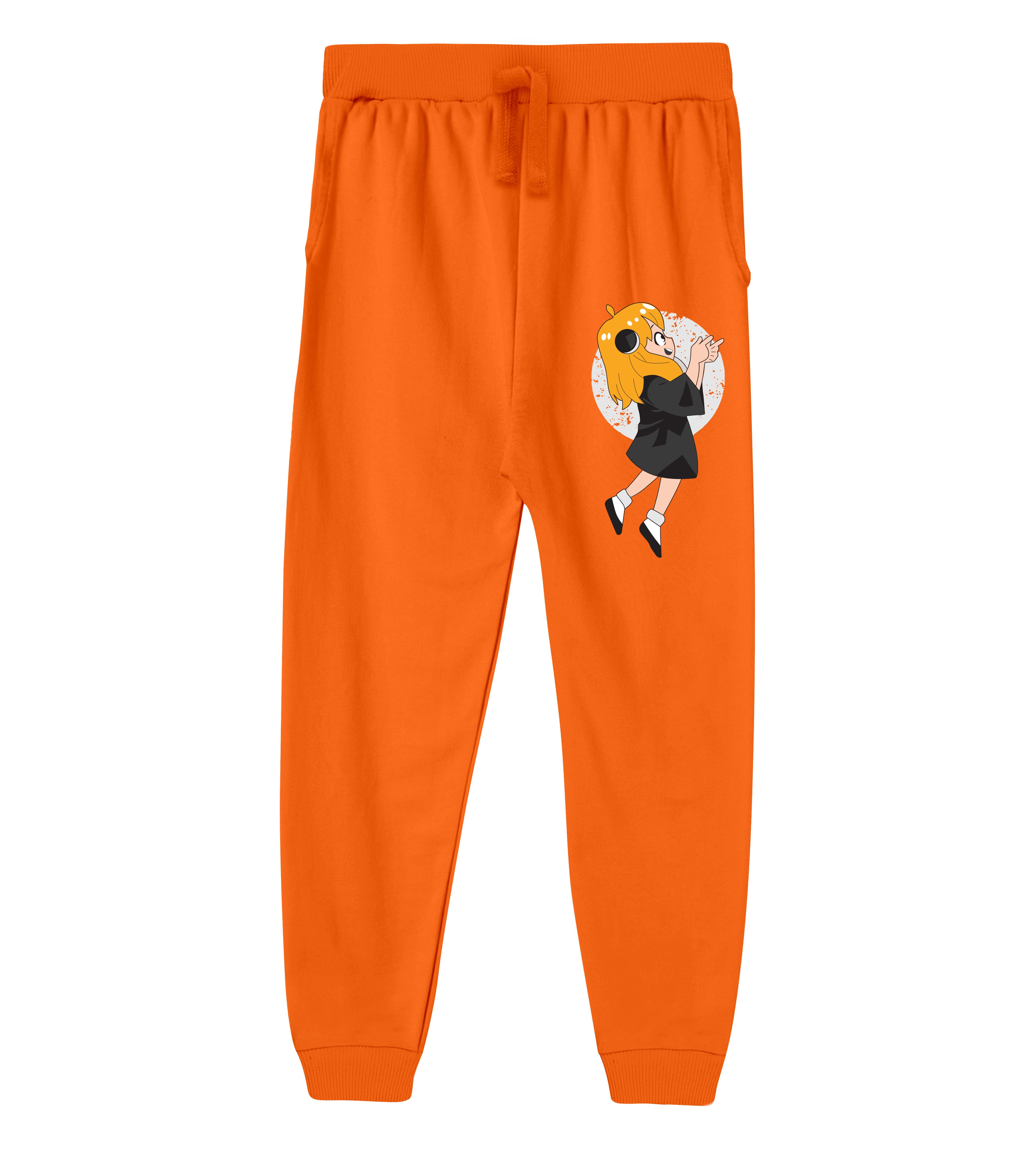 Printed Premium Trouser | Orange