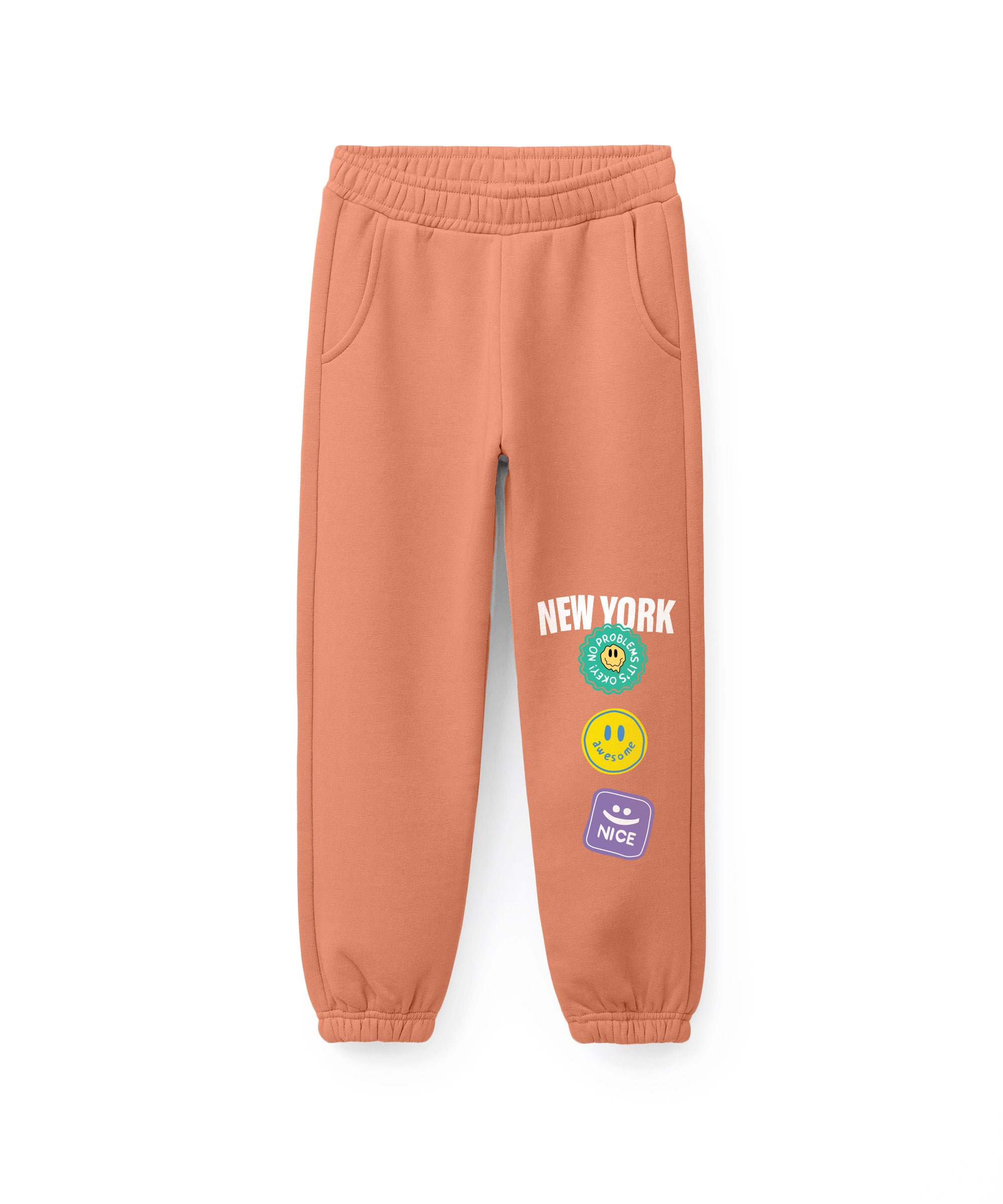 Boys & Girls Full Sleeve Sweatshirt & Pants | Orange