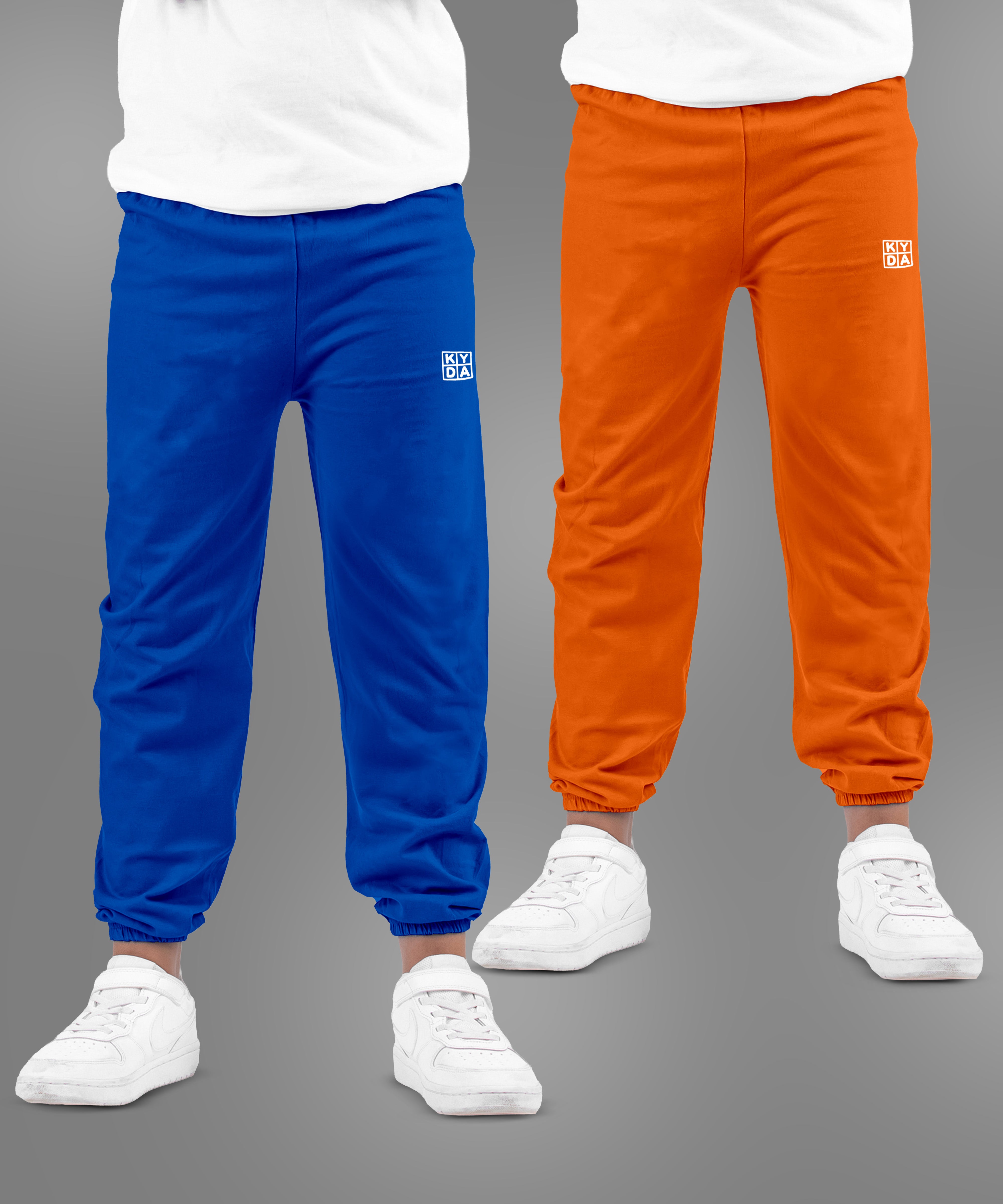 Basic Joggers | Royal blue,Orange