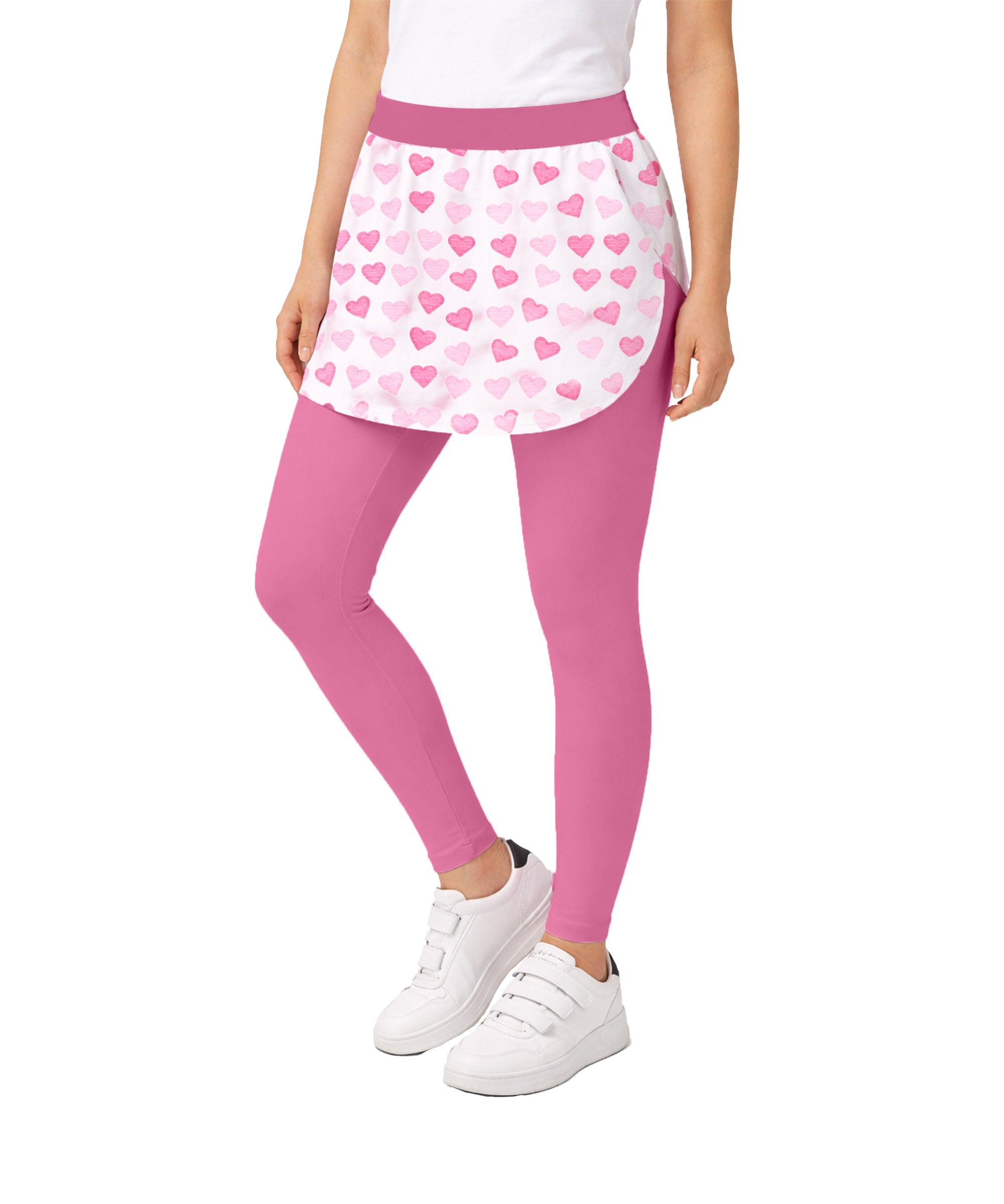Girls Cotton Stretch Skeggings | 2-in-1 Comfort Fit | Sports & Casual Wear