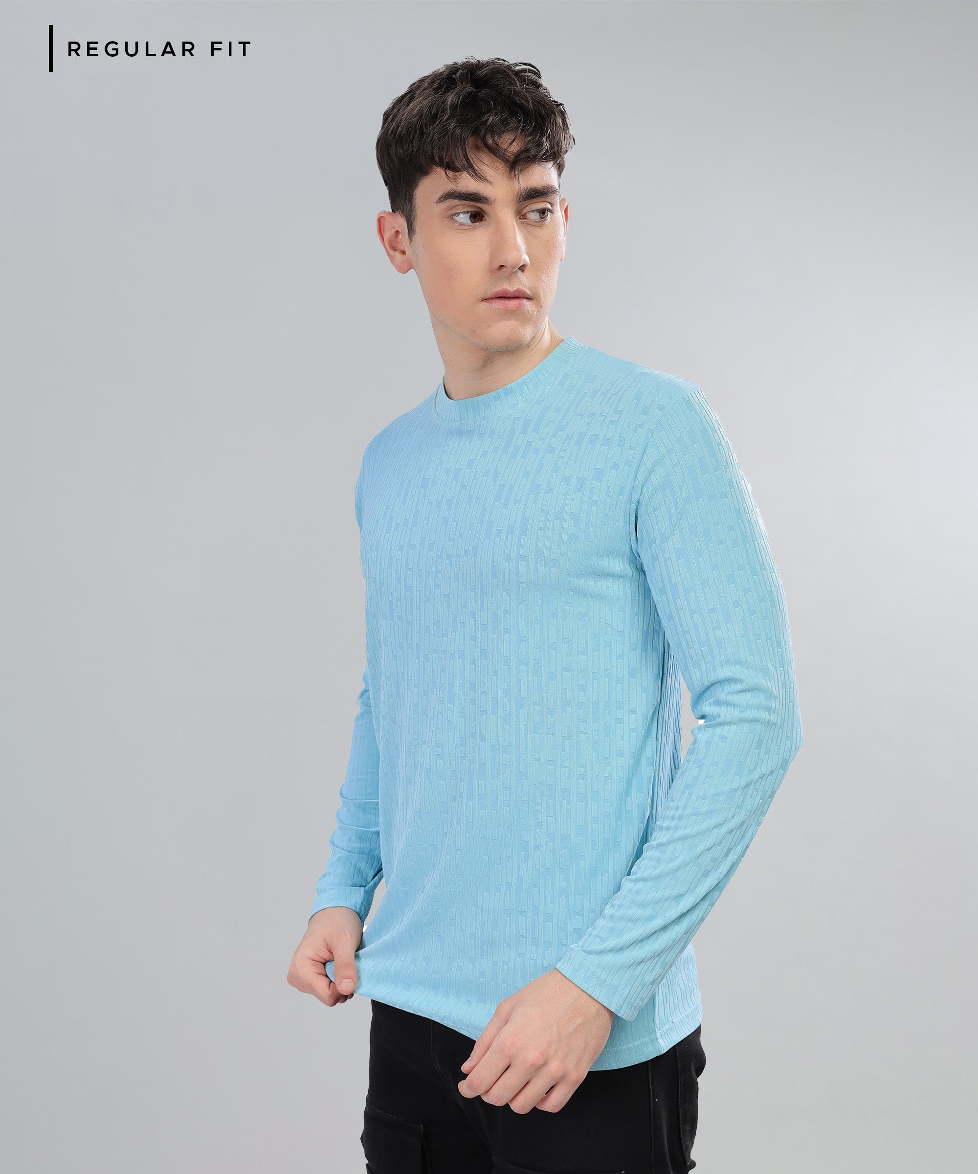 Textured T-Shirt: Regular fit