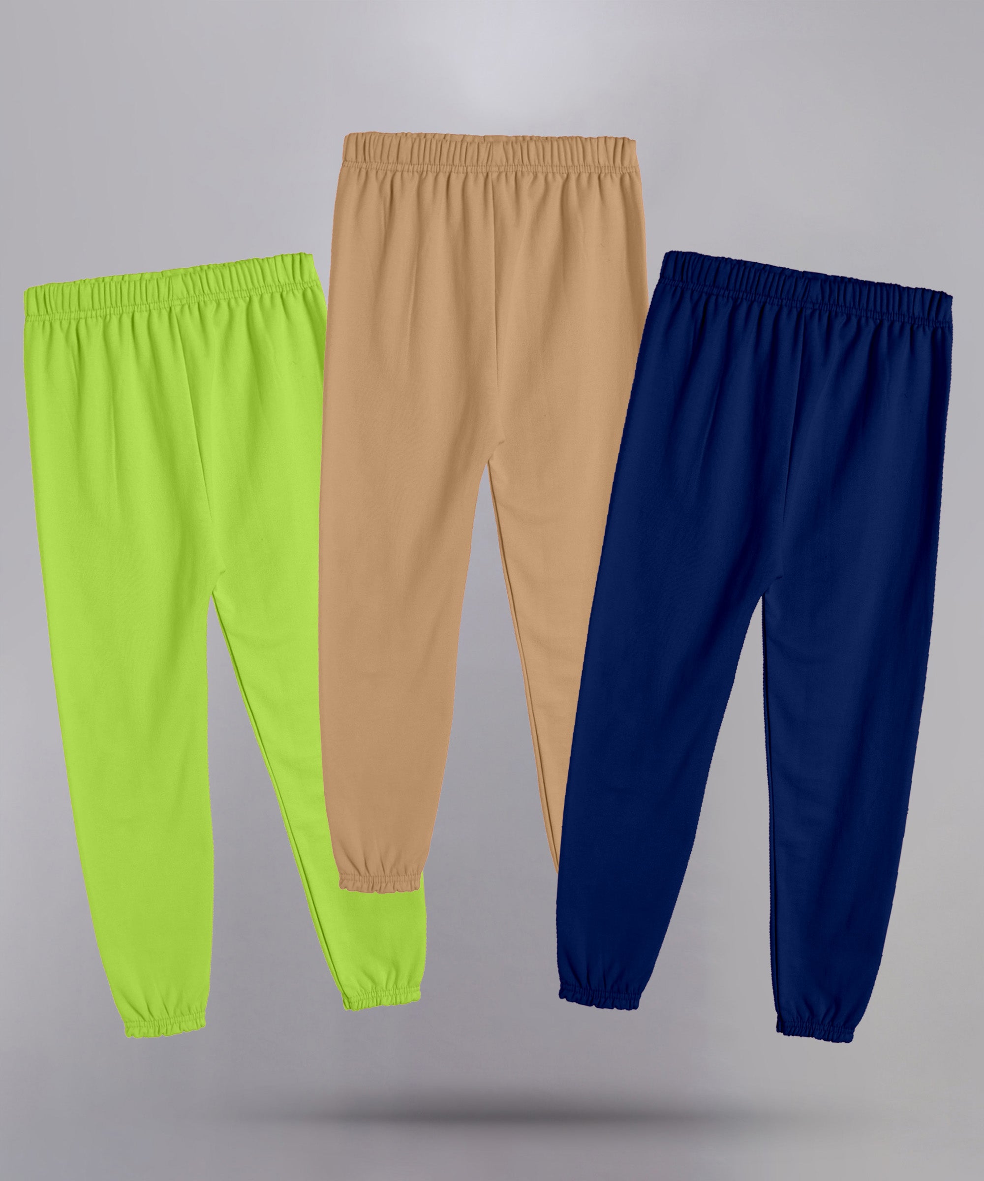 Girl's Regular fit Track Pants (GP3A_C4_Combo 3)