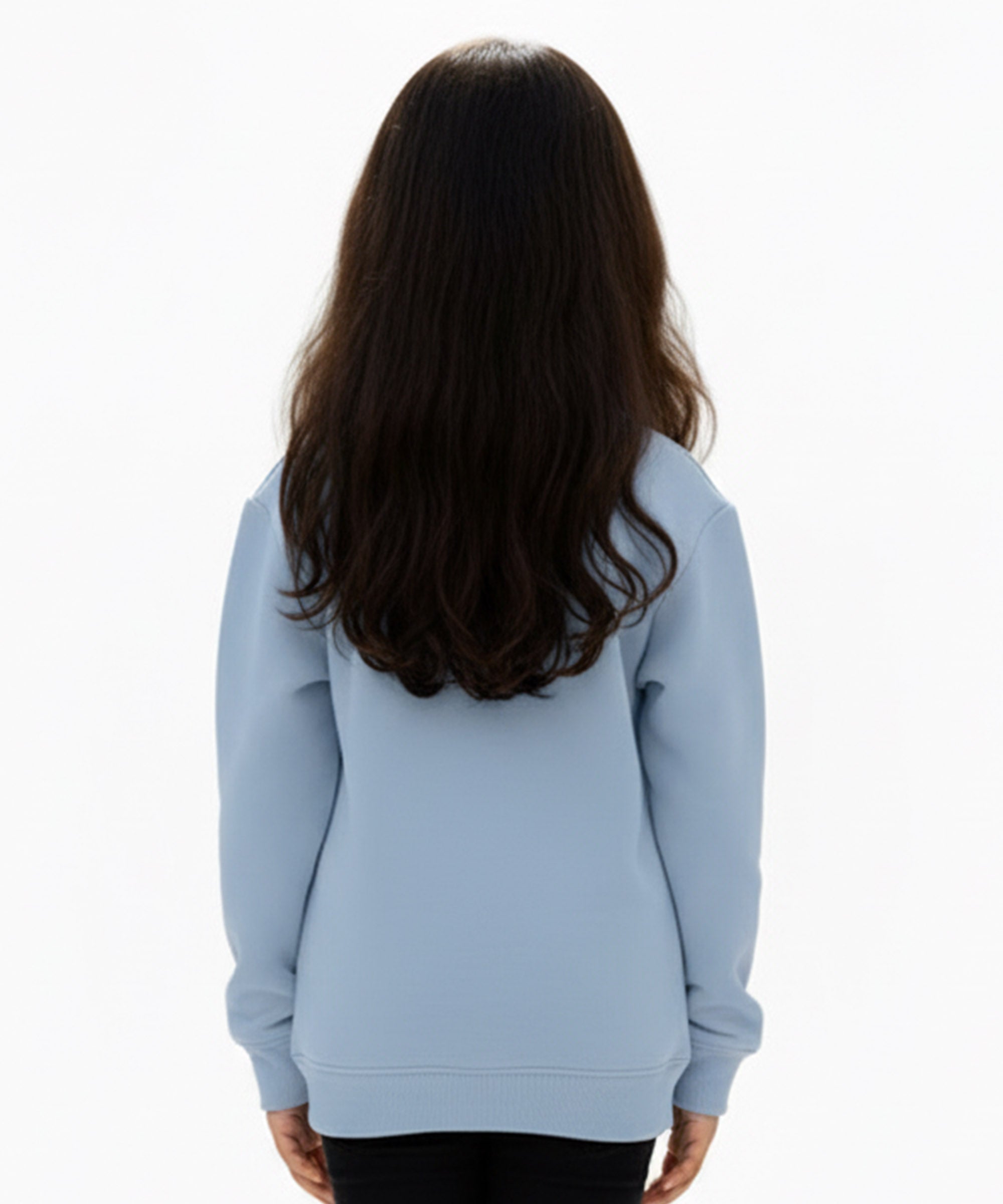 Girls Premium Cotton Printed Sweatshirt | Round Neck Full Sleeve | Regular Fit