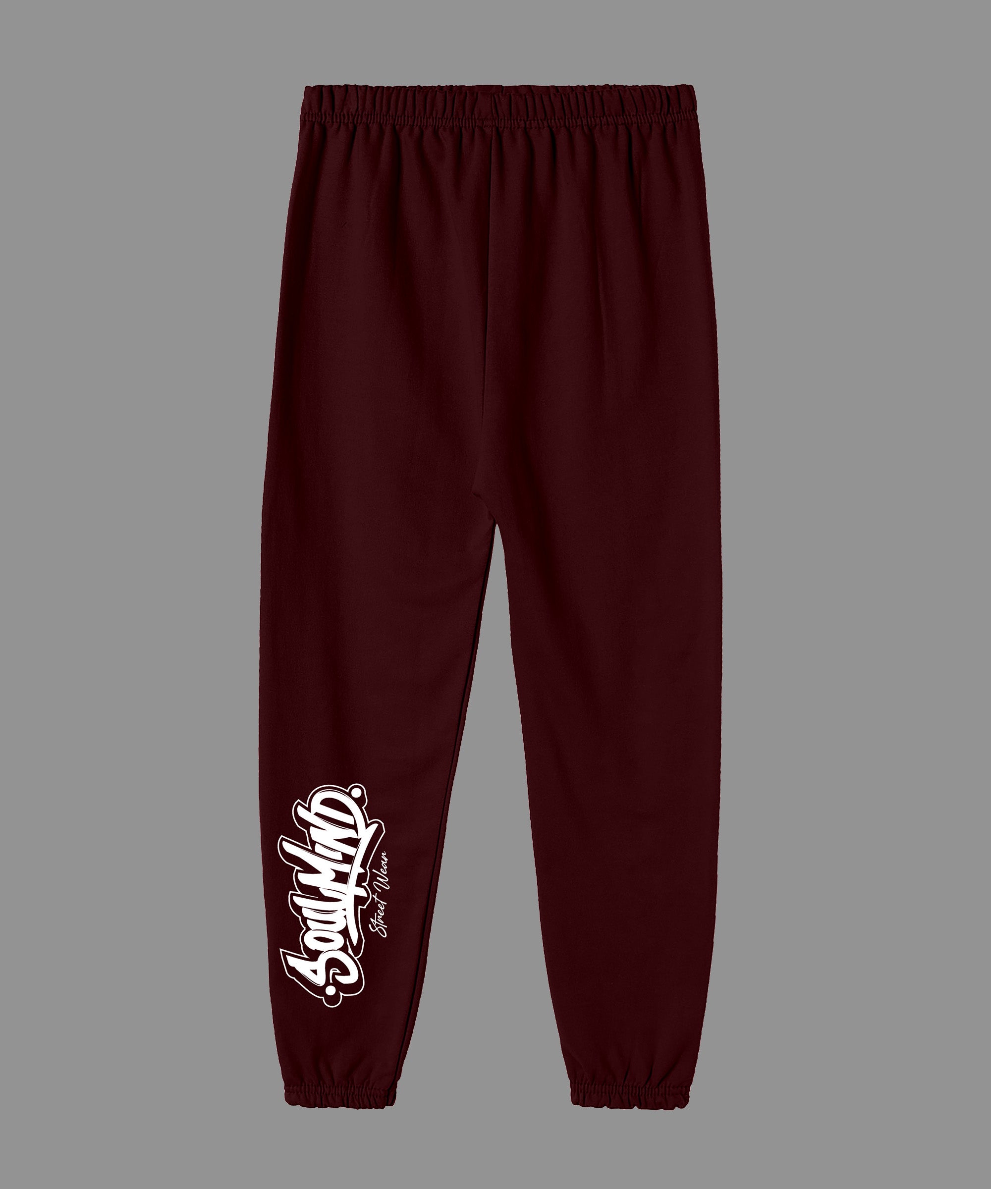 Girls printed Joggers | Maroon