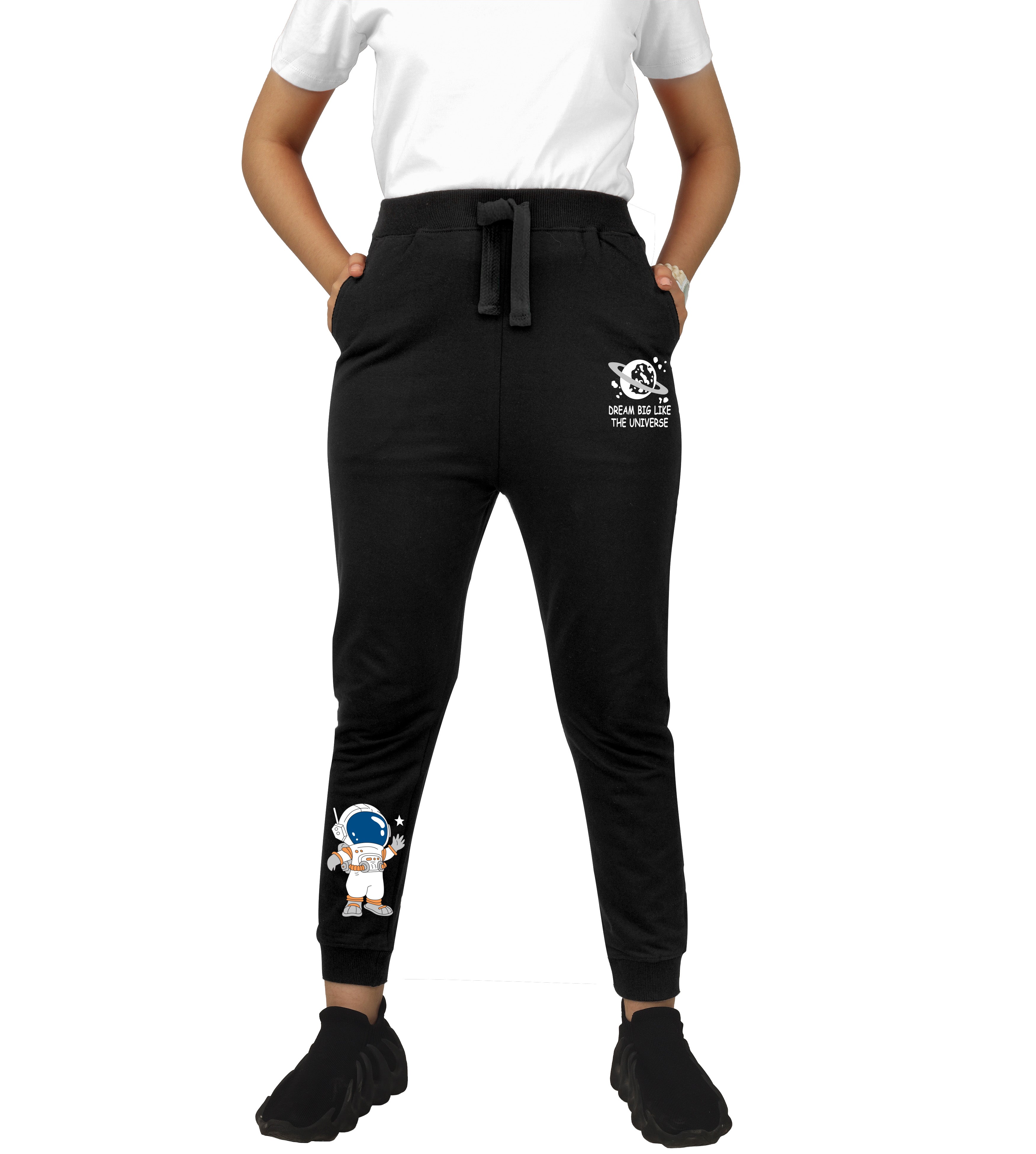 Printed Premium Trouser | Black