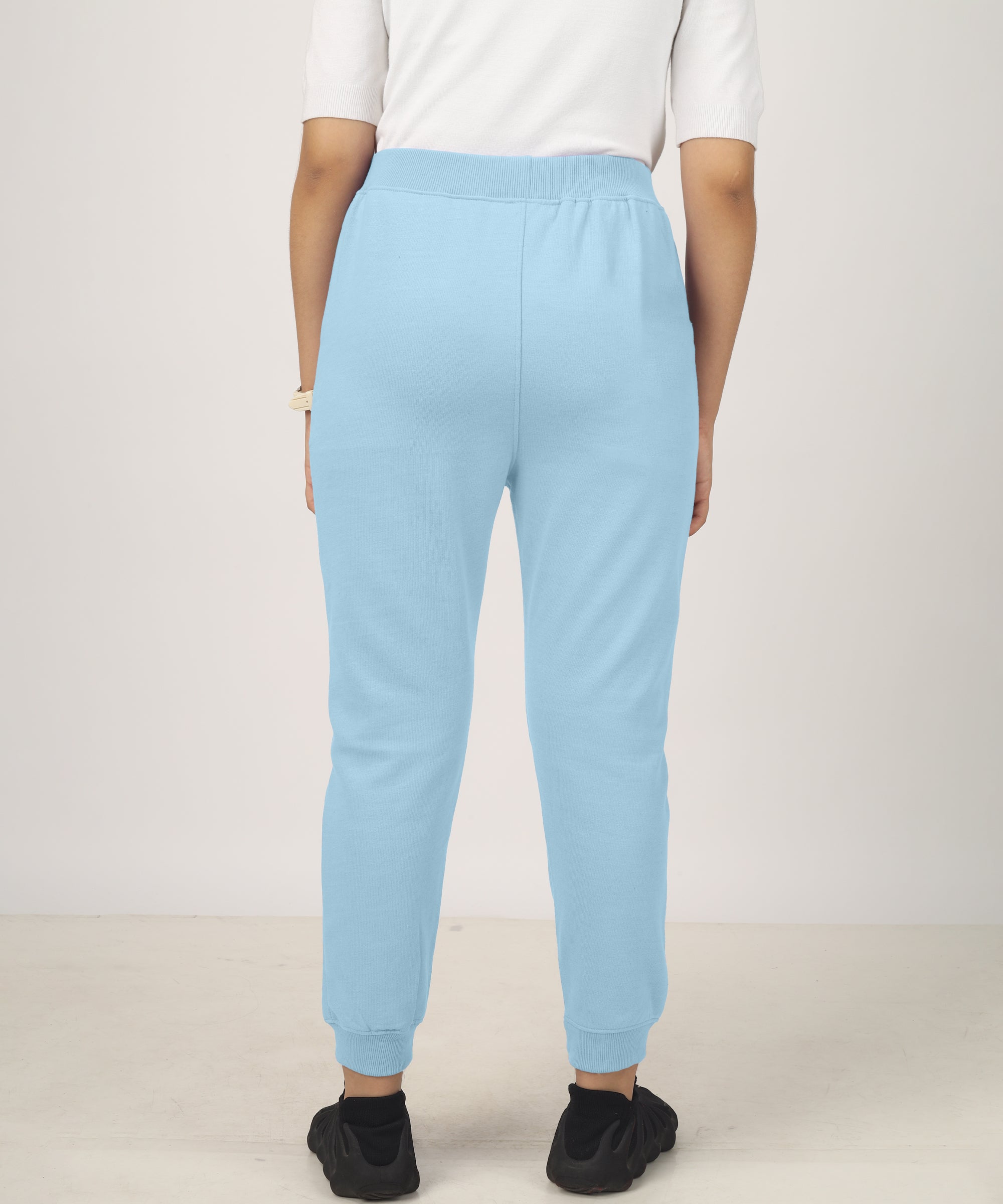 Girls Printed Premium Trouser | Skyblue
