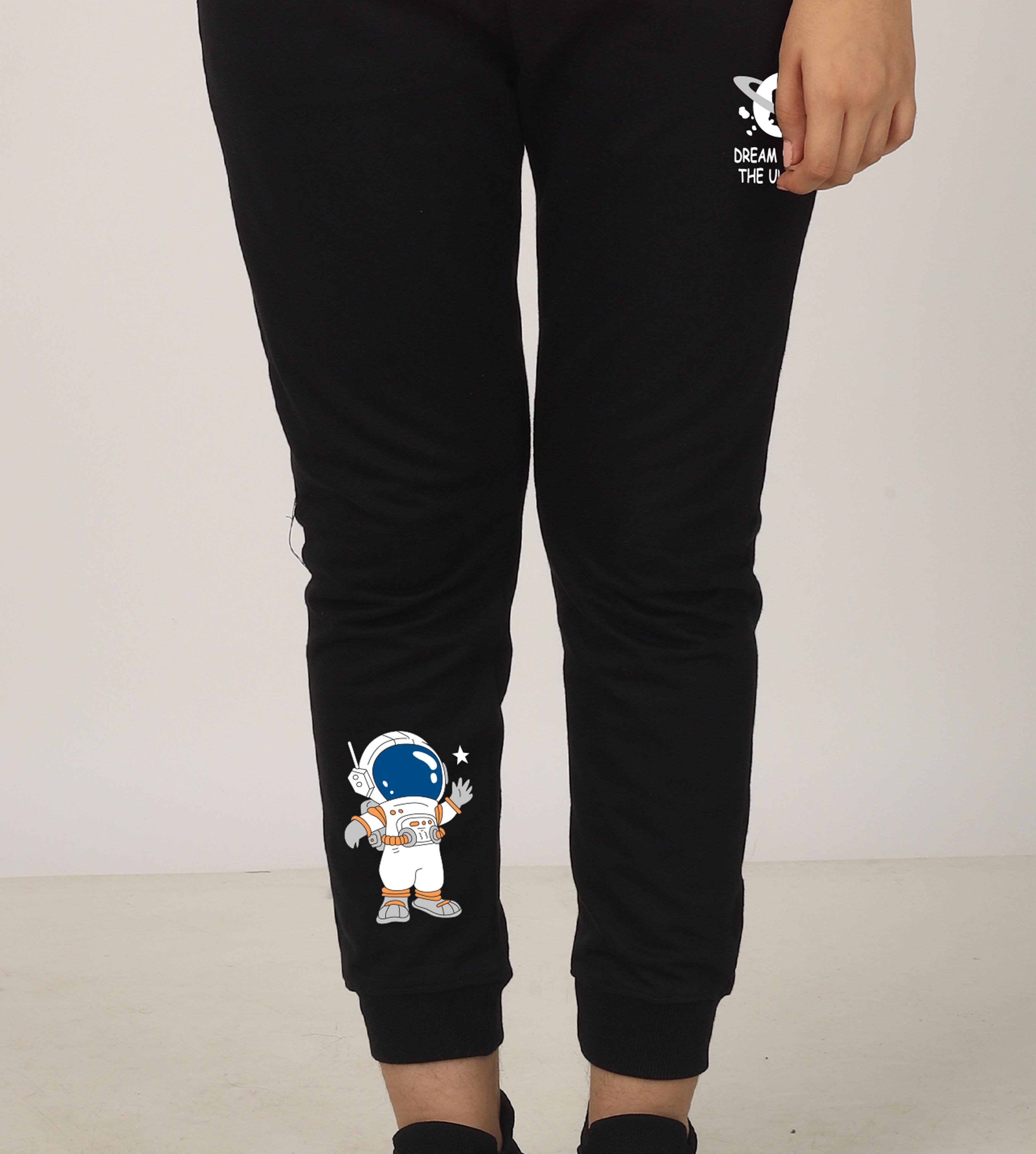 Printed Premium Trouser | Black