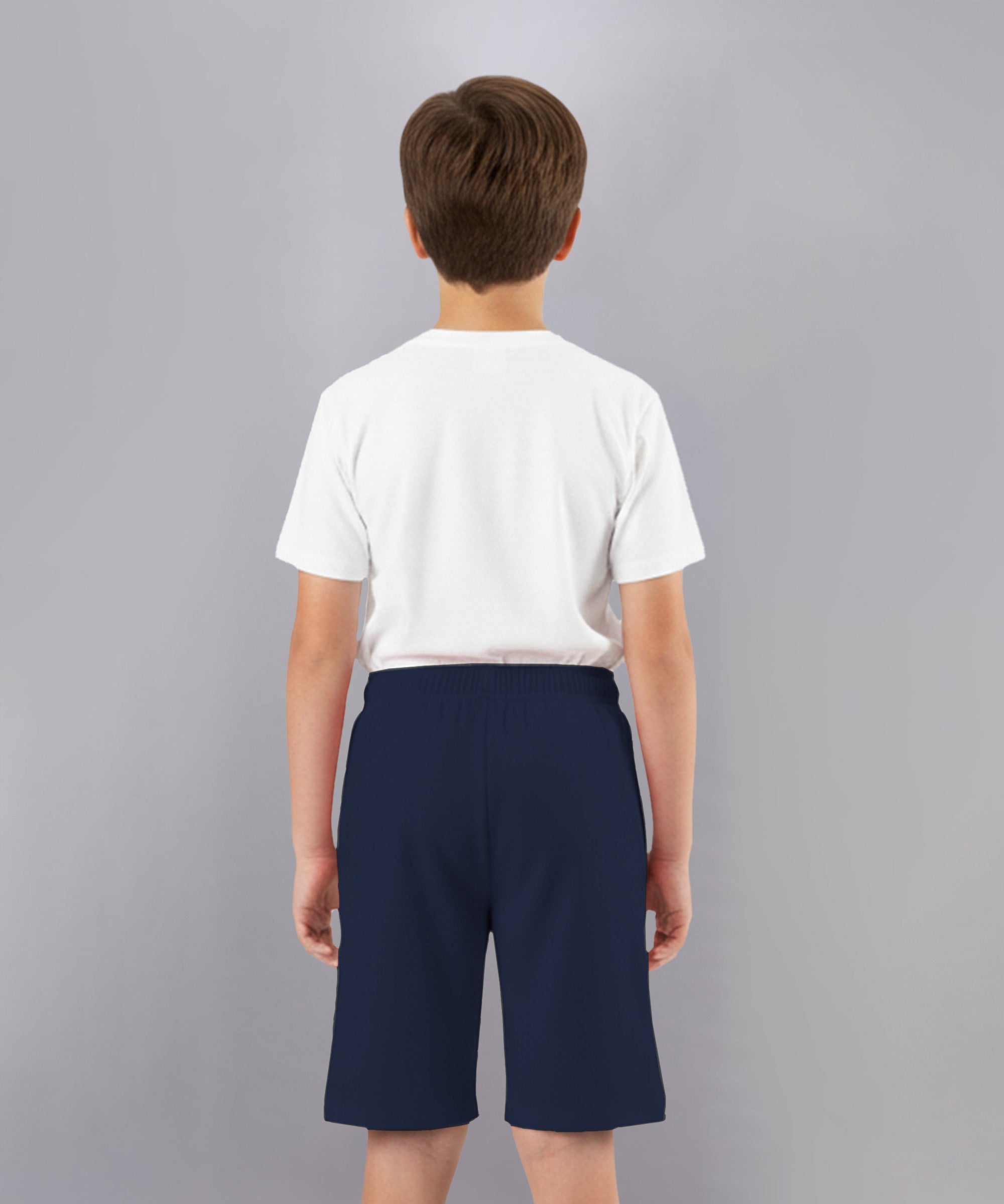 Boys Cotton Printed Bermuda USSC Shorts