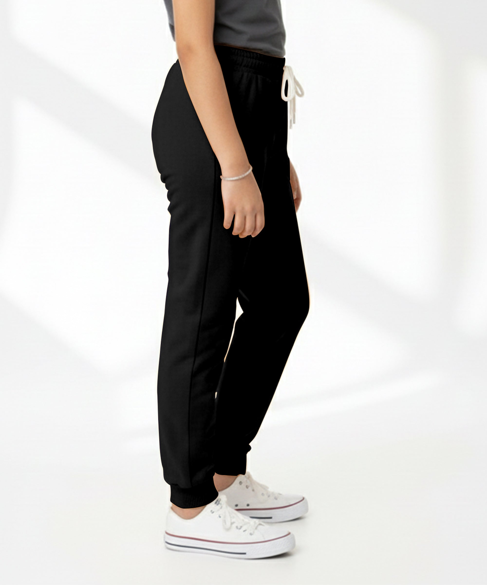 Girls Printed Track Pants | Stretchable Waist | Casual & Sports Wear | Pack of 1