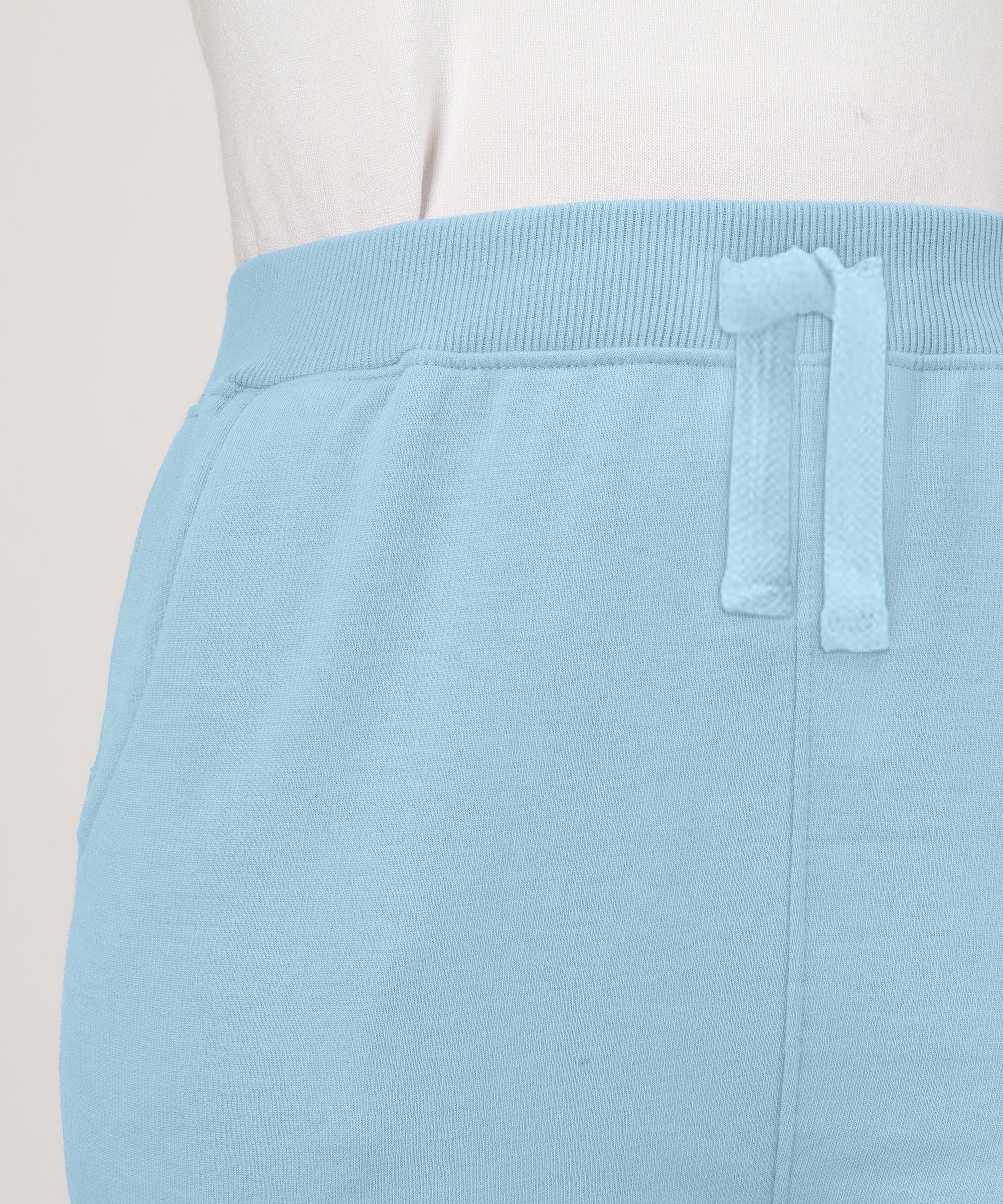 Girls Printed Premium Trouser | Sky blue 1