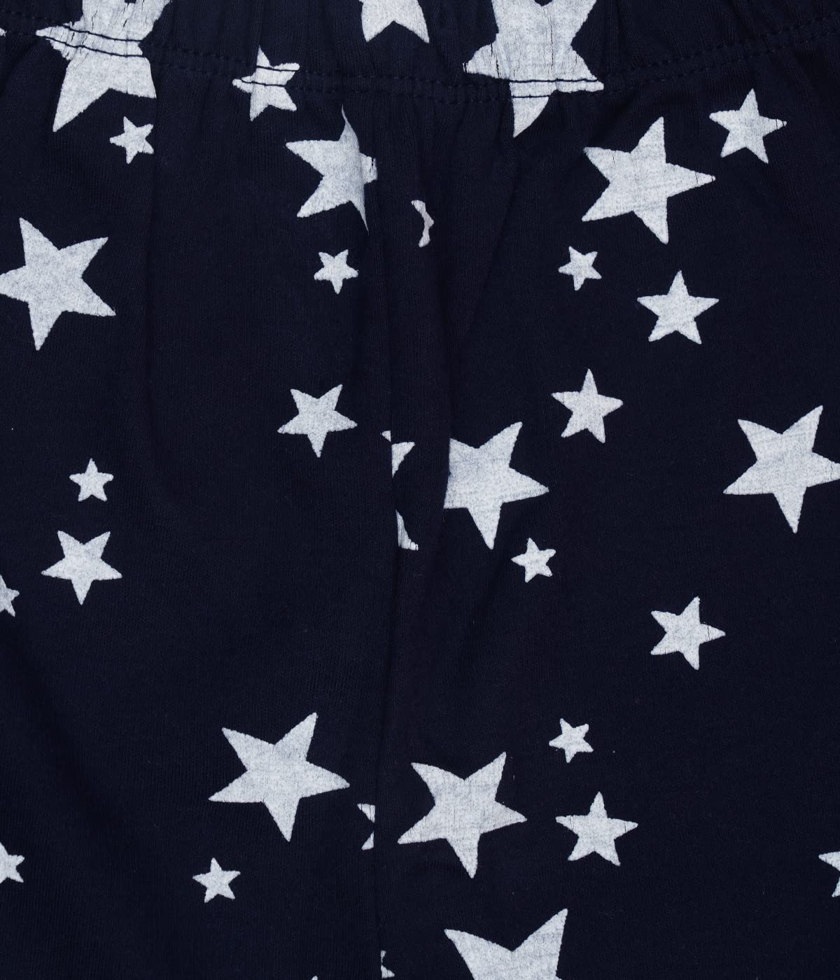 Girls Multicolor Printed Casual Star Shorts (Pack of 3)
