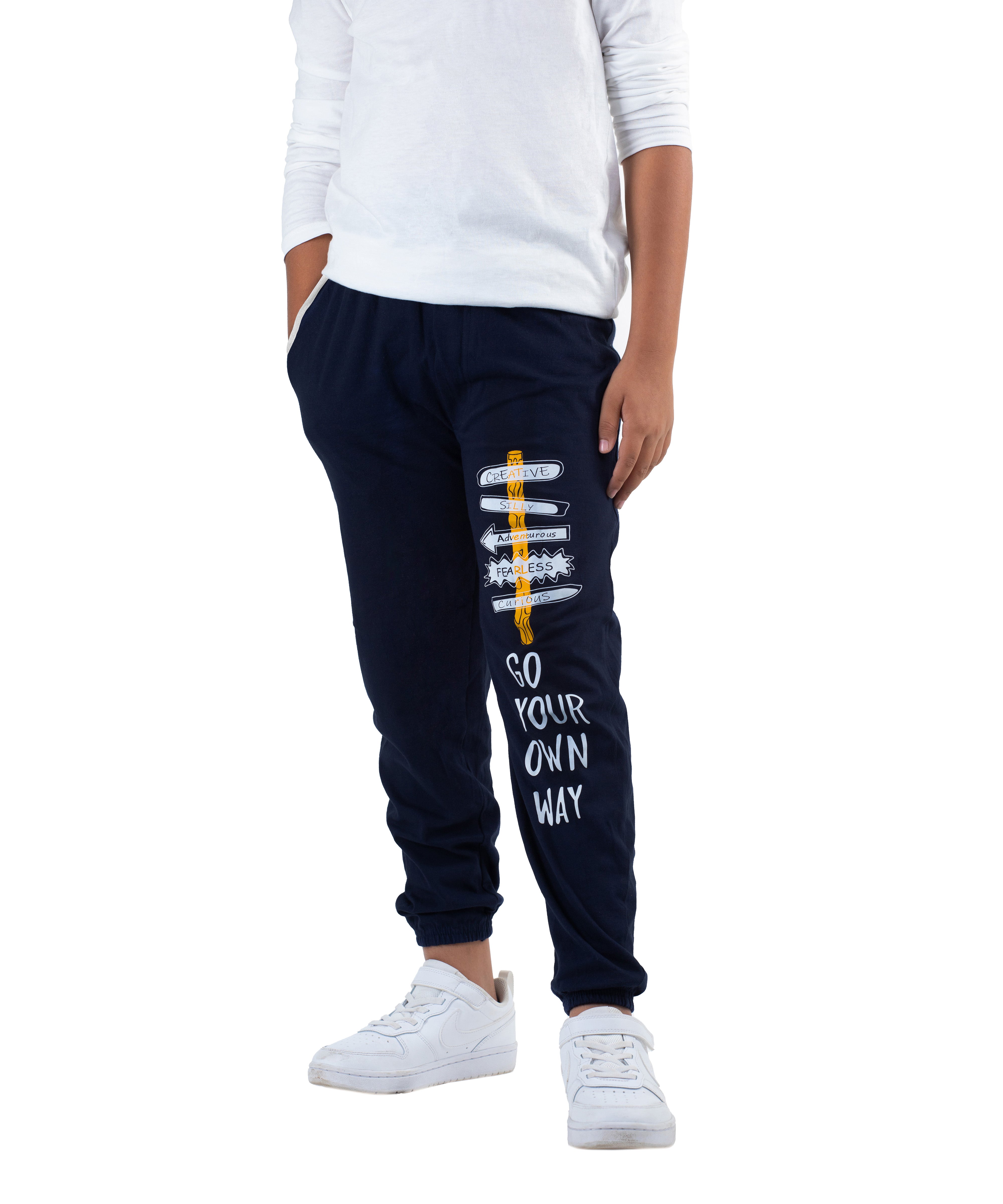 Boys Printed Track Pant (Pack of 2)
