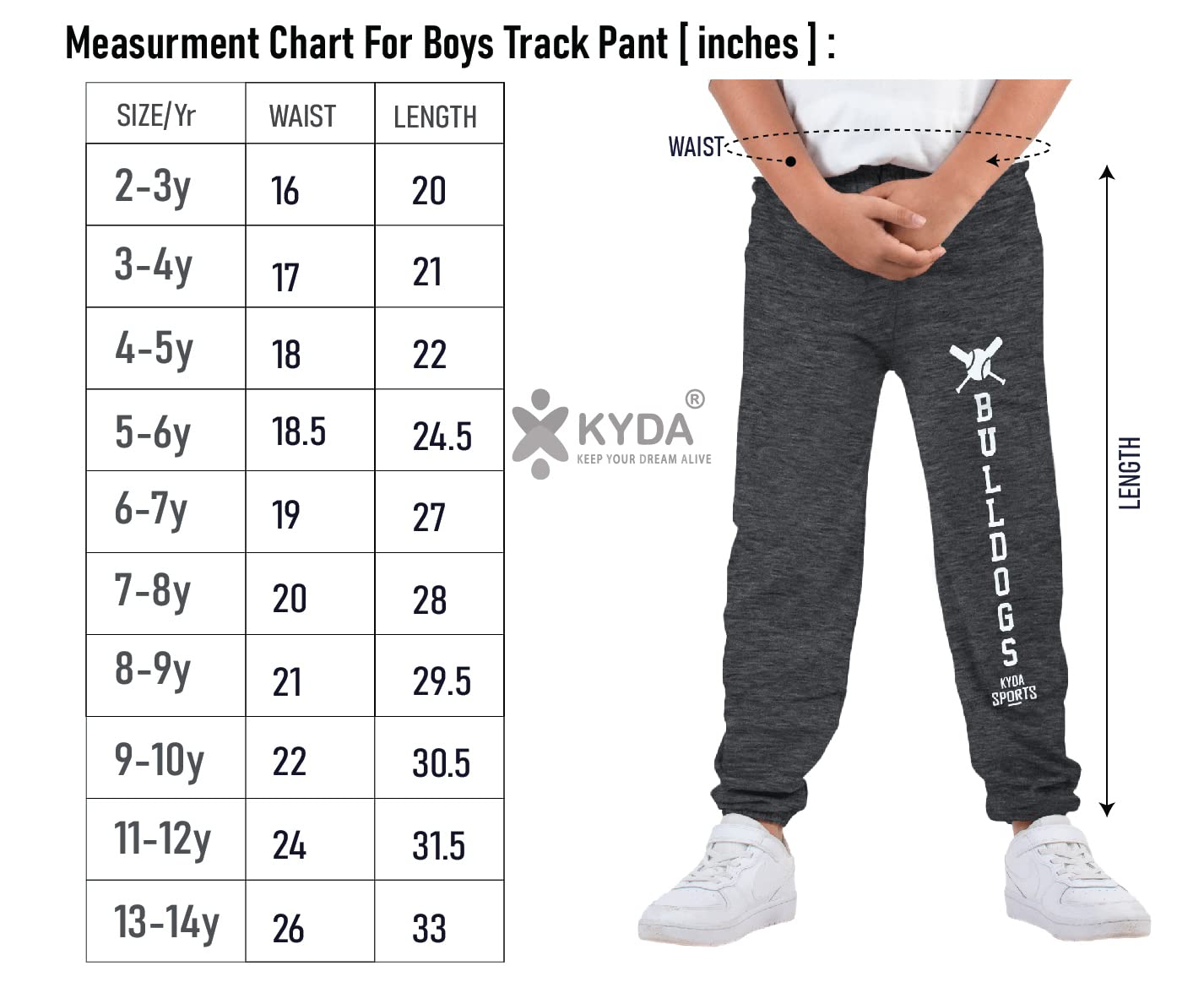 Boys and Girls Printed Cotton Track Pant (Pack of 5)