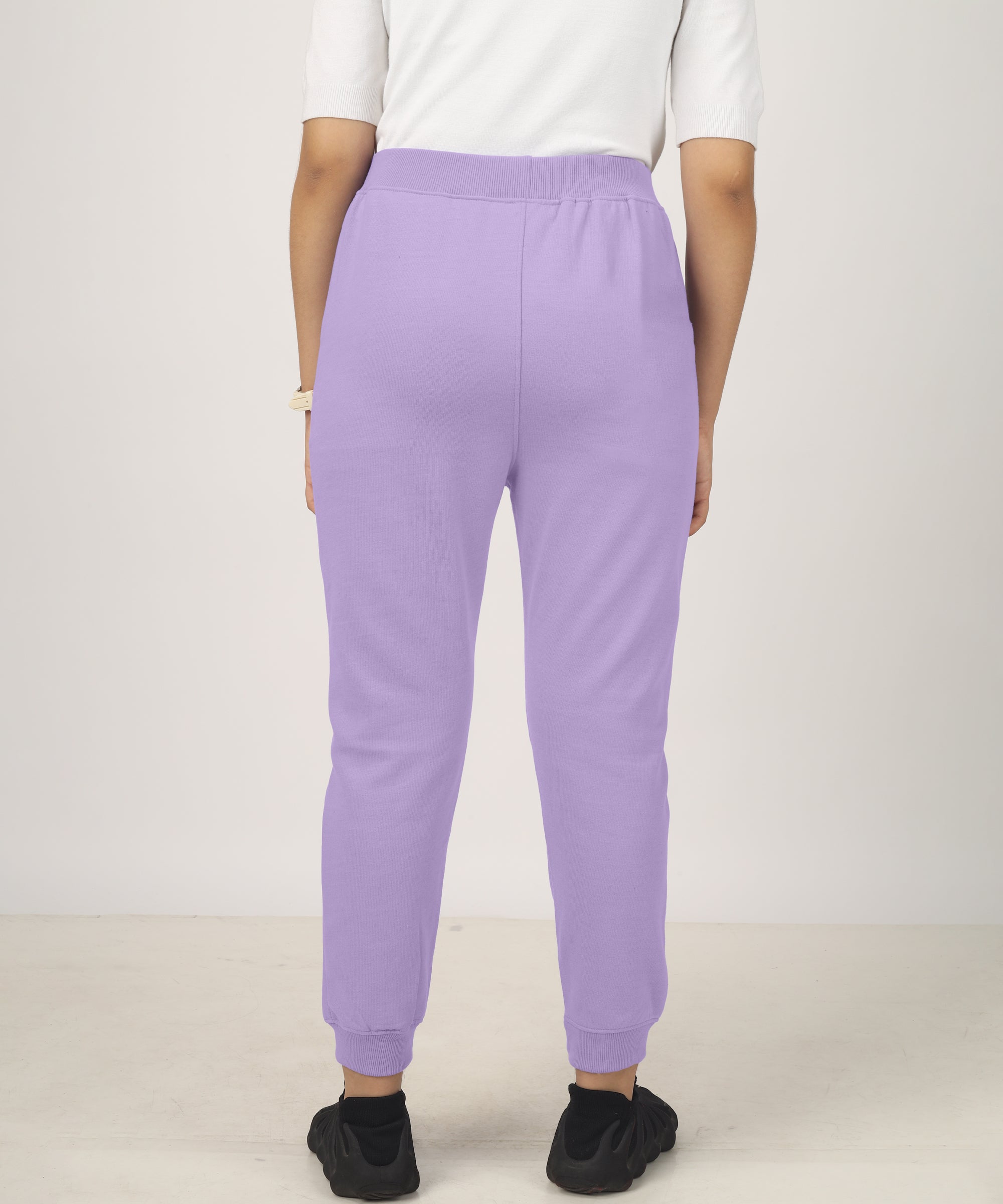 Girls Printed Premium Trouser | Lavender 1