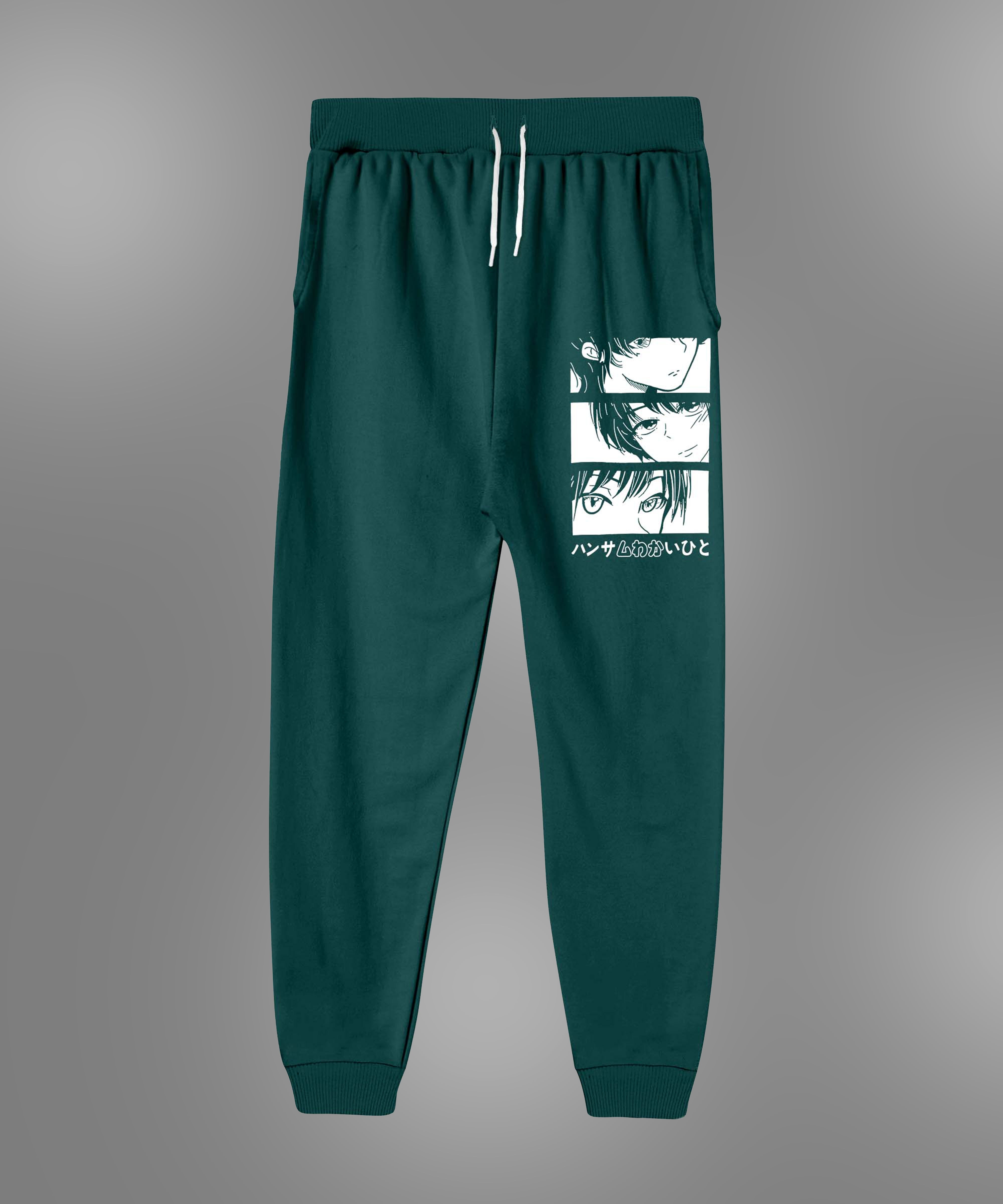 Boys Printed Premium Trouser | Bottle Green