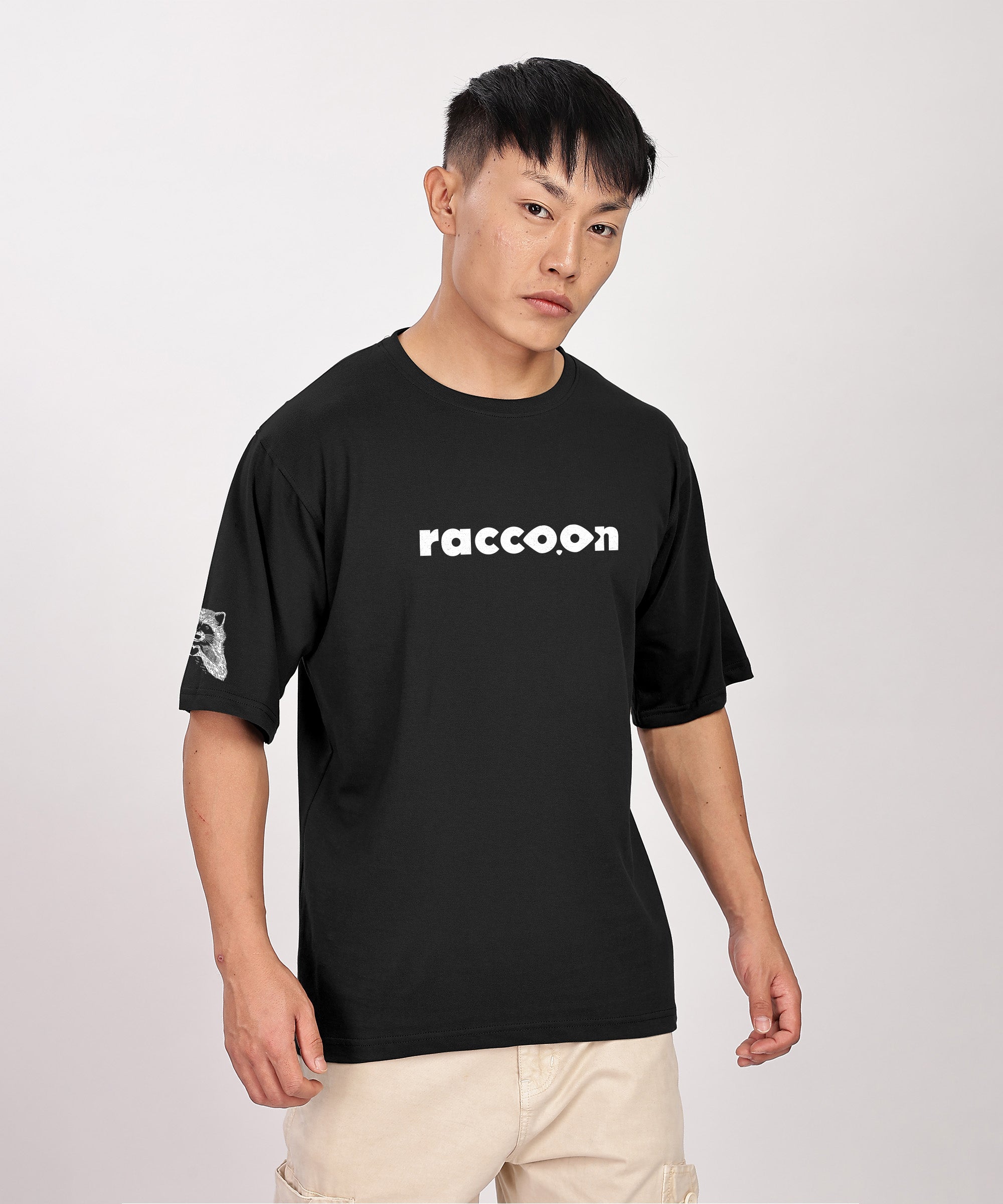Racoon| Men's oversized T-shirt